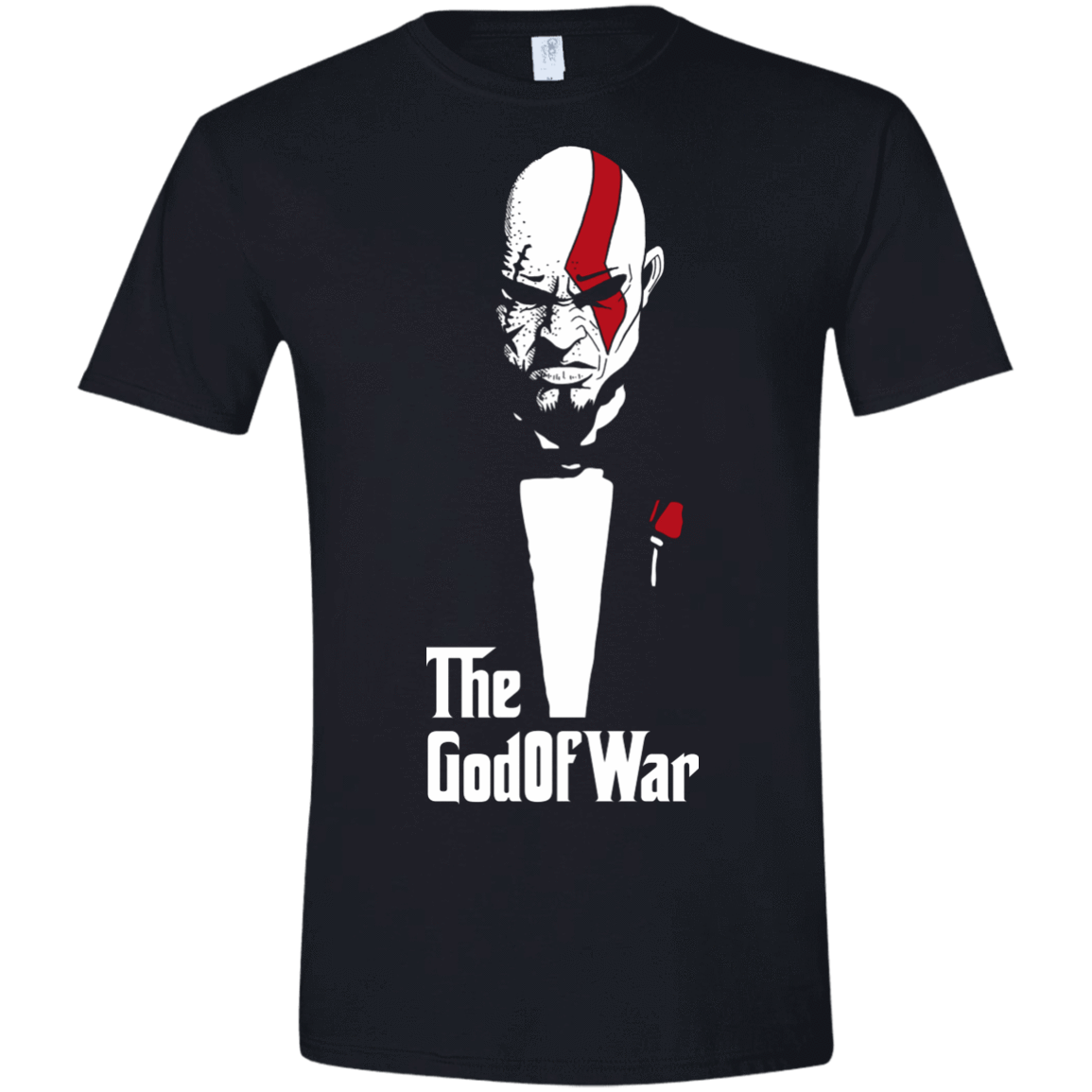 T-Shirts Black / X-Small God of War Men's Semi-Fitted Softstyle