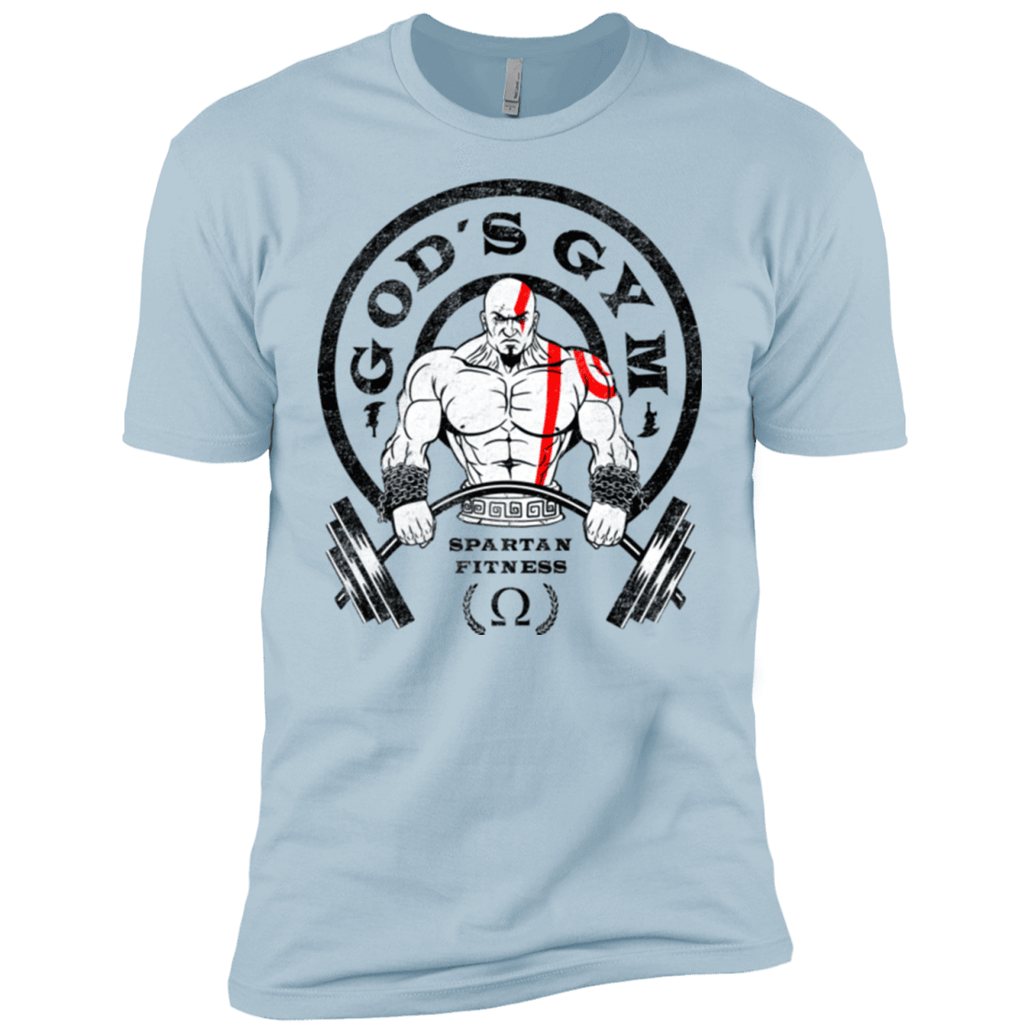 T-Shirts Light Blue / YXS God's Gym Boys Premium T-Shirt