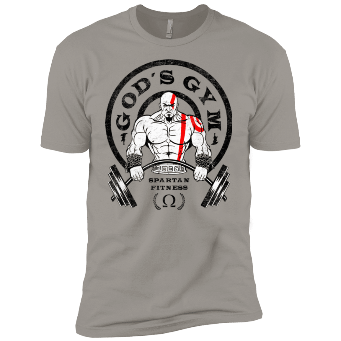 T-Shirts Light Grey / YXS God's Gym Boys Premium T-Shirt