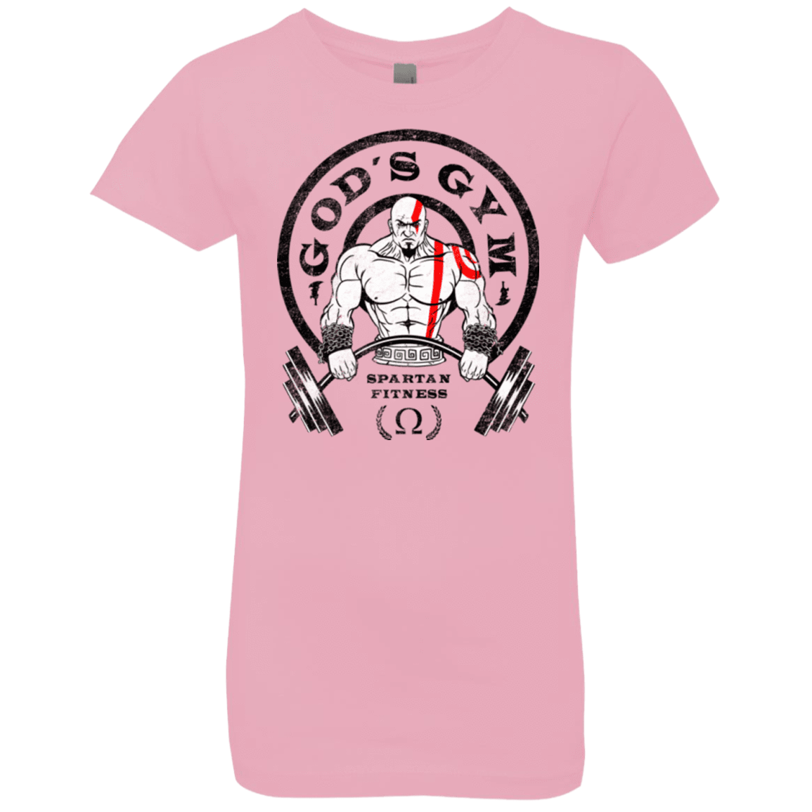 T-Shirts Light Pink / YXS God's Gym Girls Premium T-Shirt