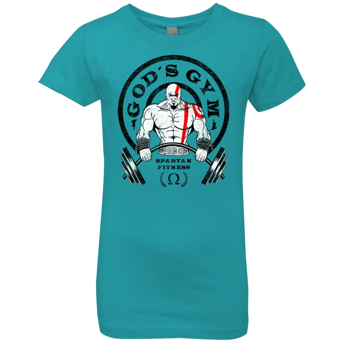 T-Shirts Tahiti Blue / YXS God's Gym Girls Premium T-Shirt