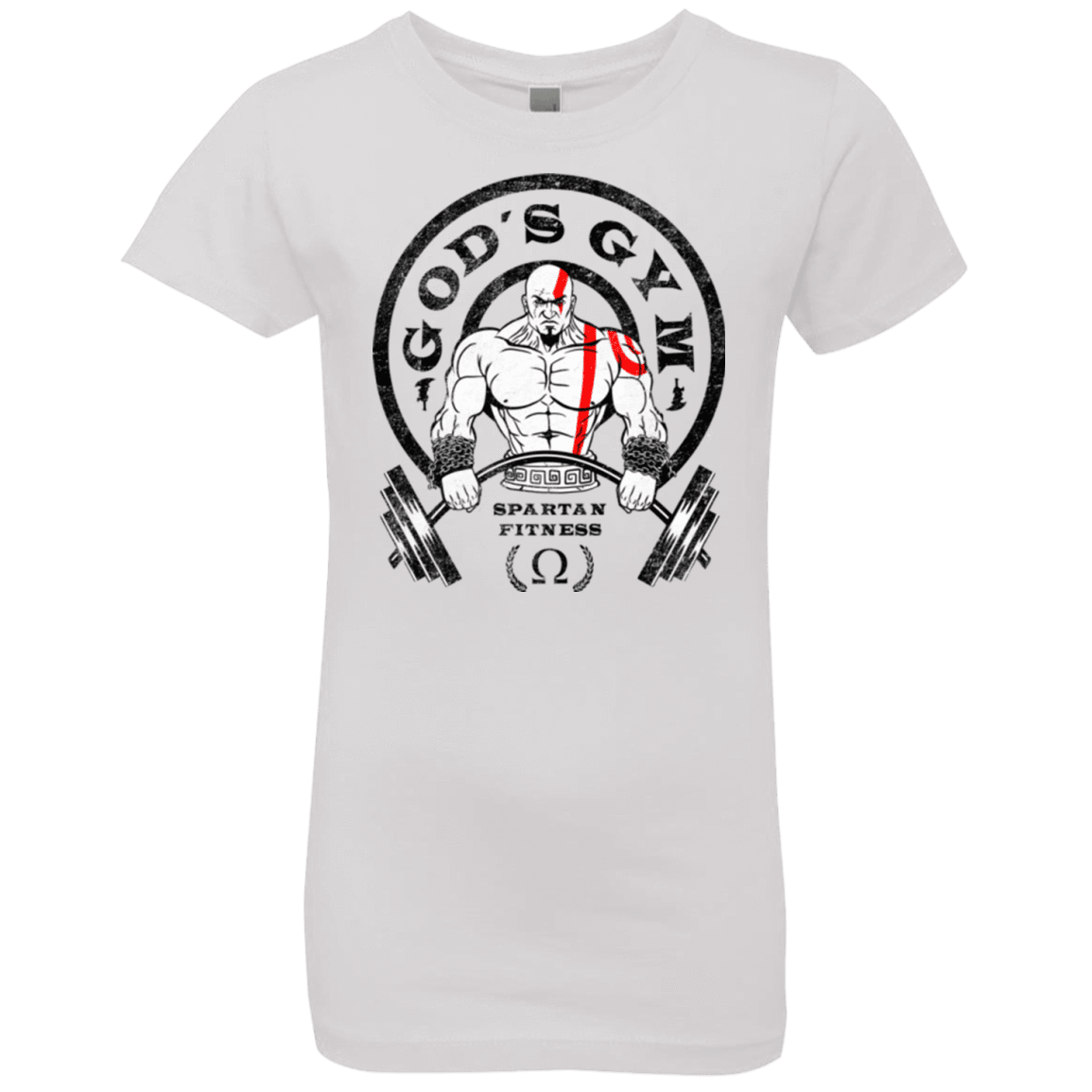 T-Shirts White / YXS God's Gym Girls Premium T-Shirt