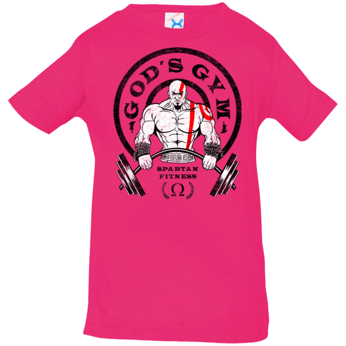 T-Shirts Hot Pink / 6 Months God's Gym Infant Premium T-Shirt