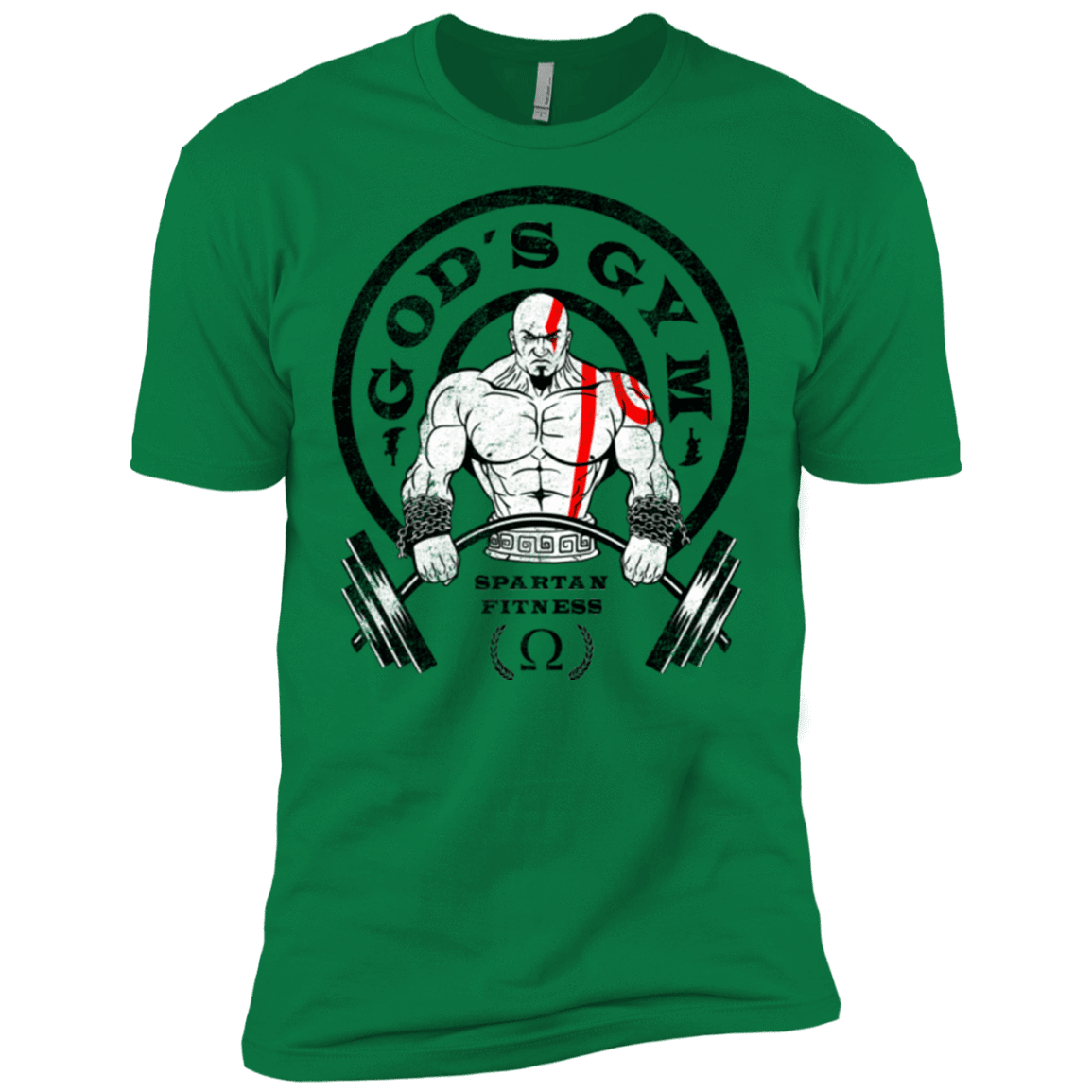 T-Shirts Kelly Green / X-Small God's Gym Men's Premium T-Shirt