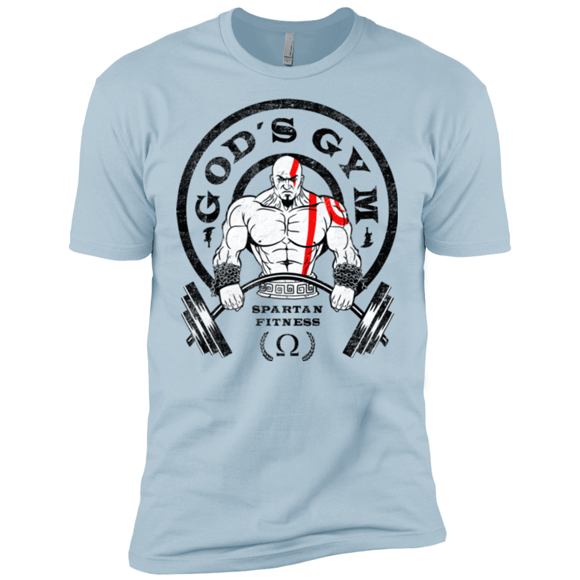 T-Shirts Light Blue / X-Small God's Gym Men's Premium T-Shirt