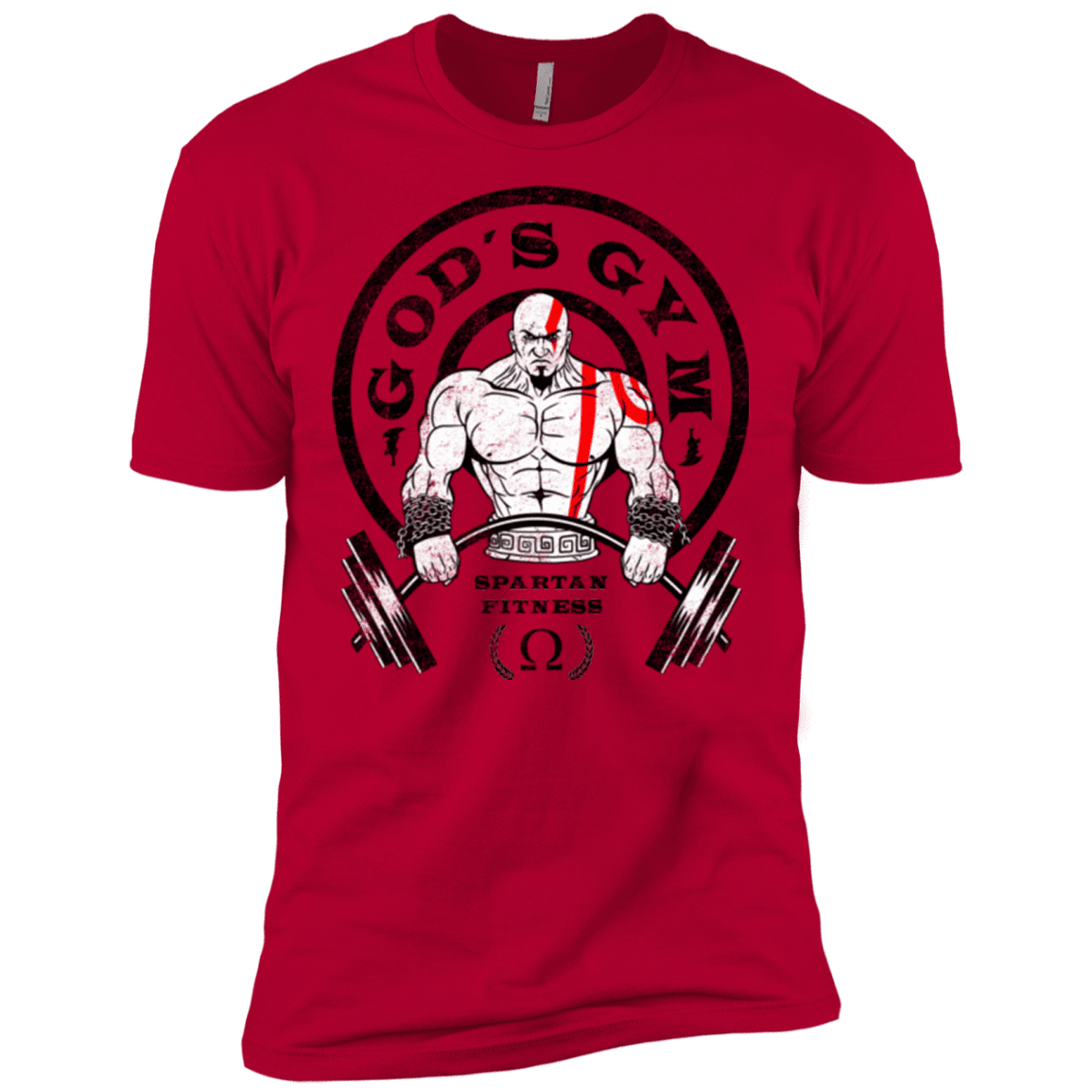 T-Shirts Red / X-Small God's Gym Men's Premium T-Shirt