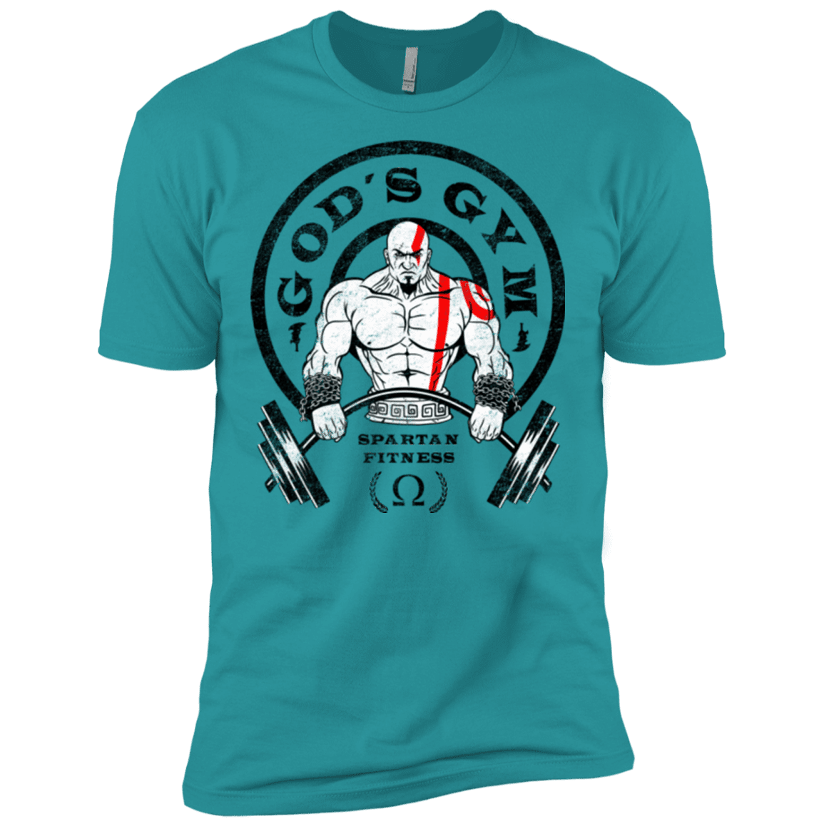 T-Shirts Tahiti Blue / X-Small God's Gym Men's Premium T-Shirt