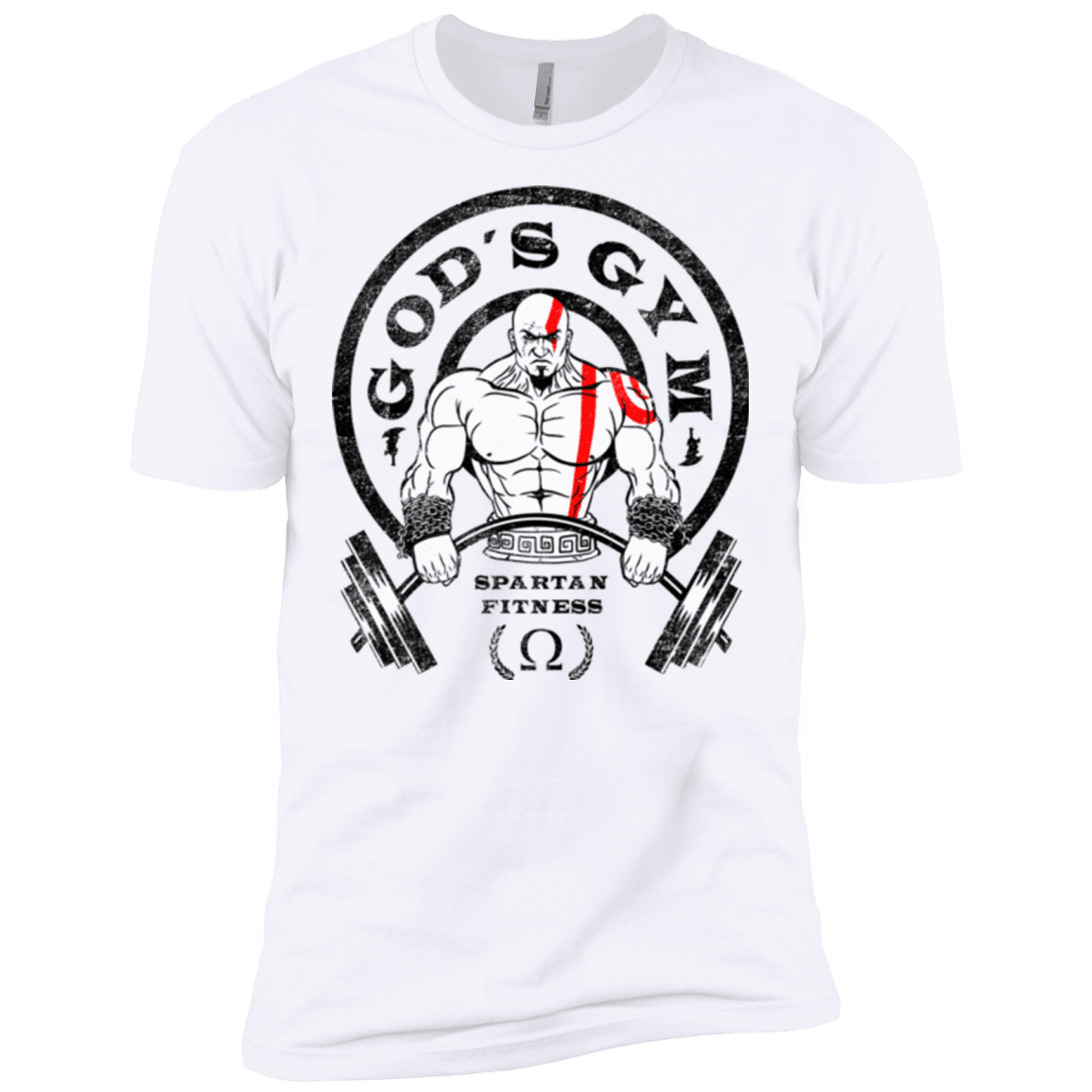 T-Shirts White / X-Small God's Gym Men's Premium T-Shirt