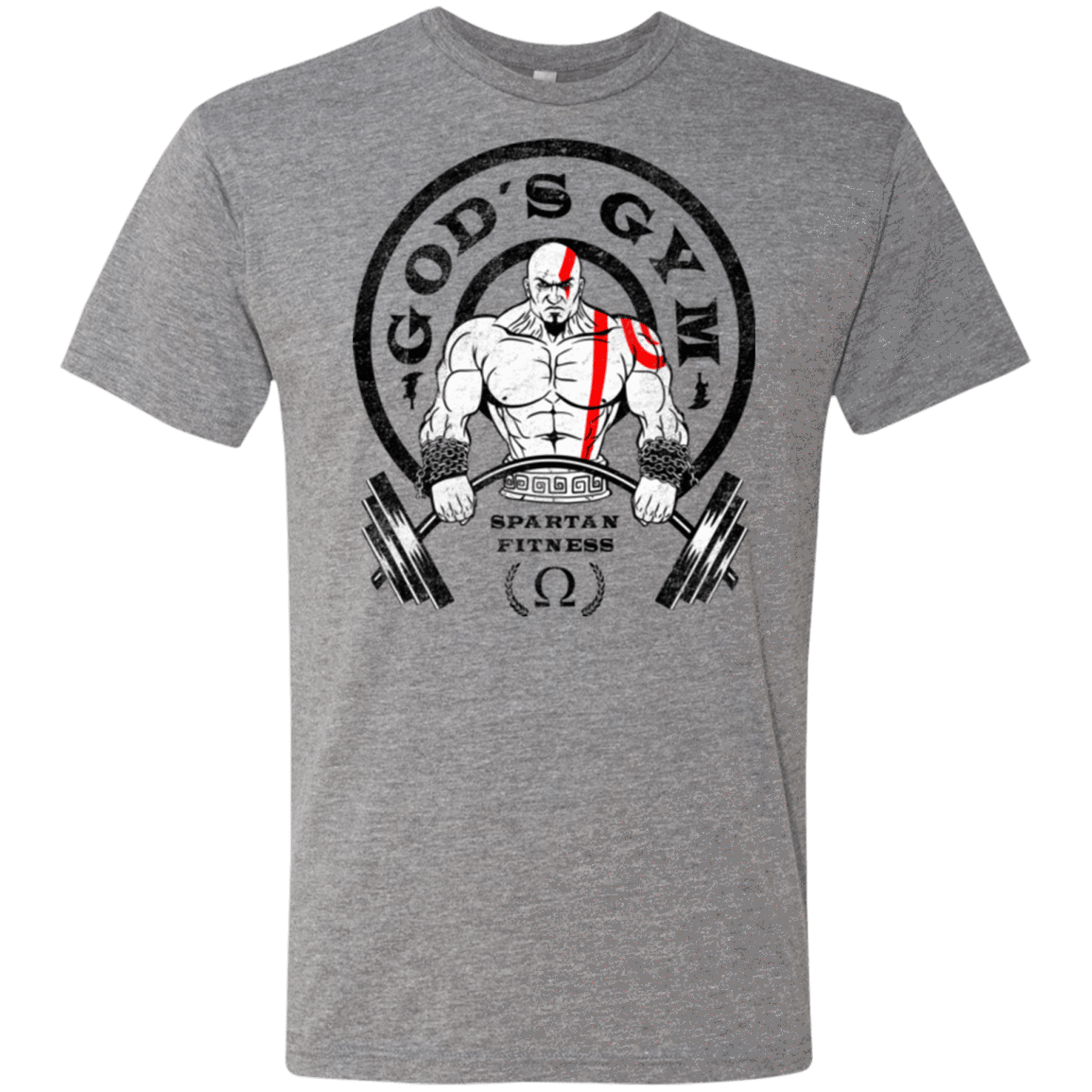 T-Shirts Premium Heather / Small God's Gym Men's Triblend T-Shirt