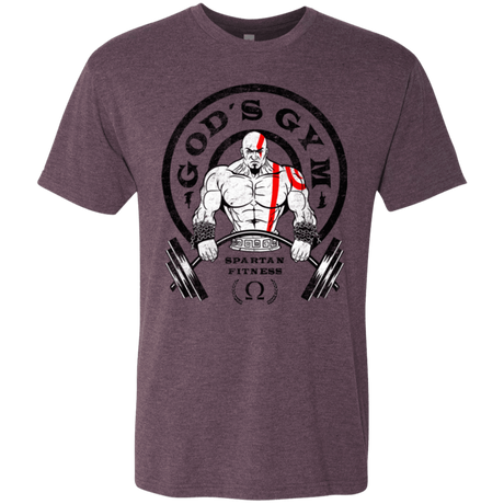 T-Shirts Vintage Purple / Small God's Gym Men's Triblend T-Shirt