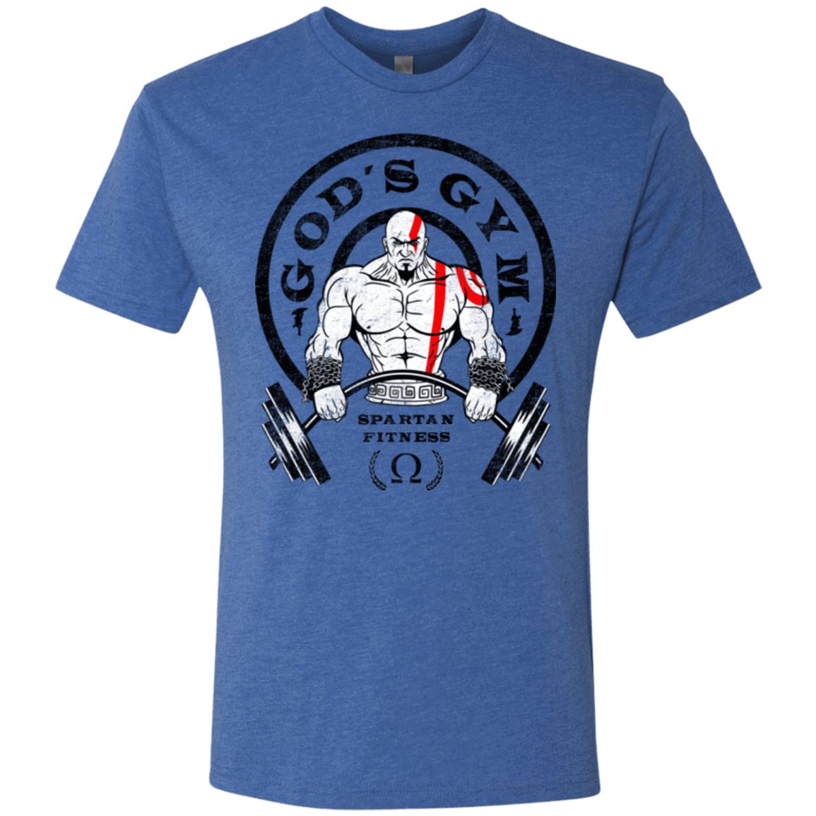 T-Shirts Vintage Royal / Small God's Gym Men's Triblend T-Shirt