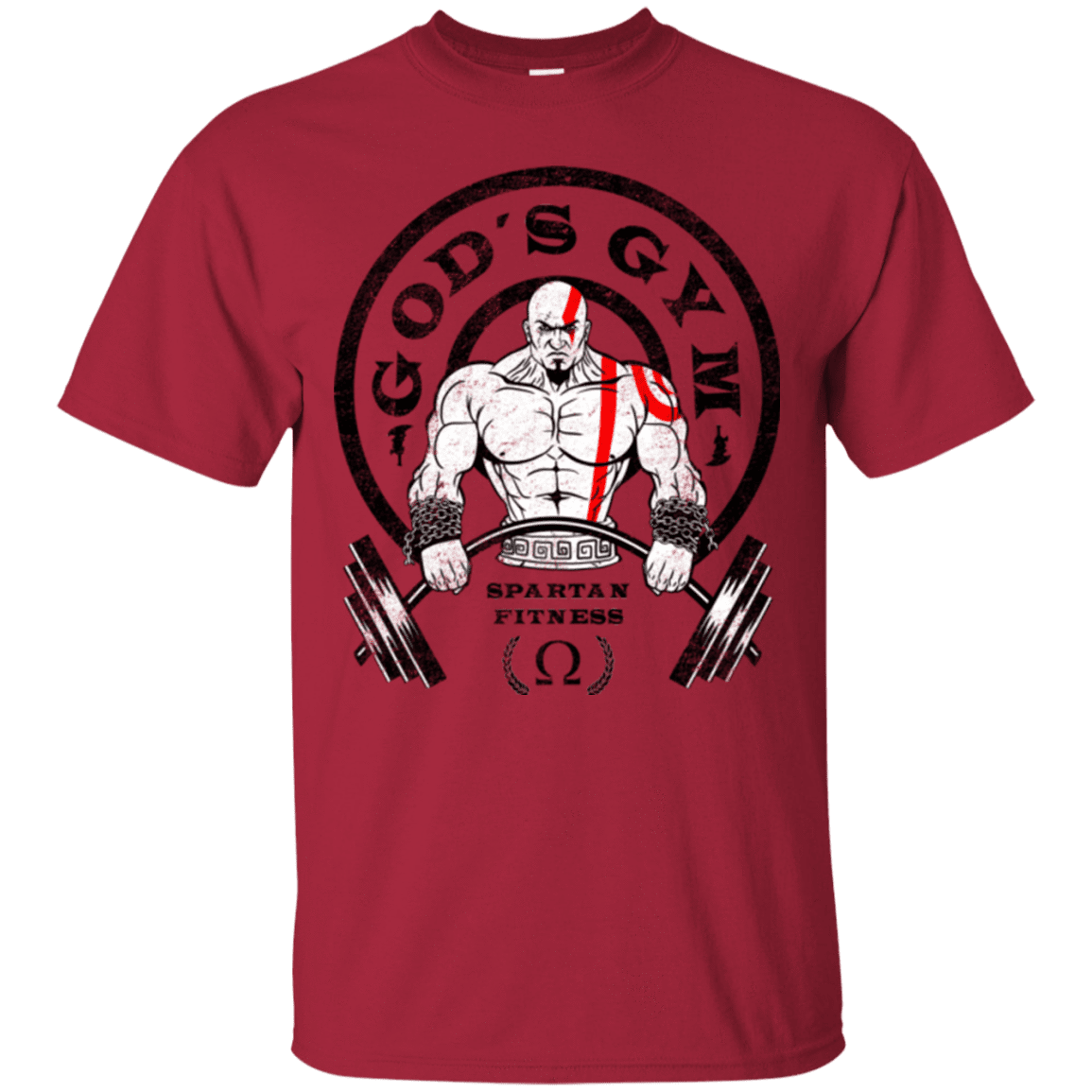 T-Shirts Cardinal / Small God's Gym T-Shirt