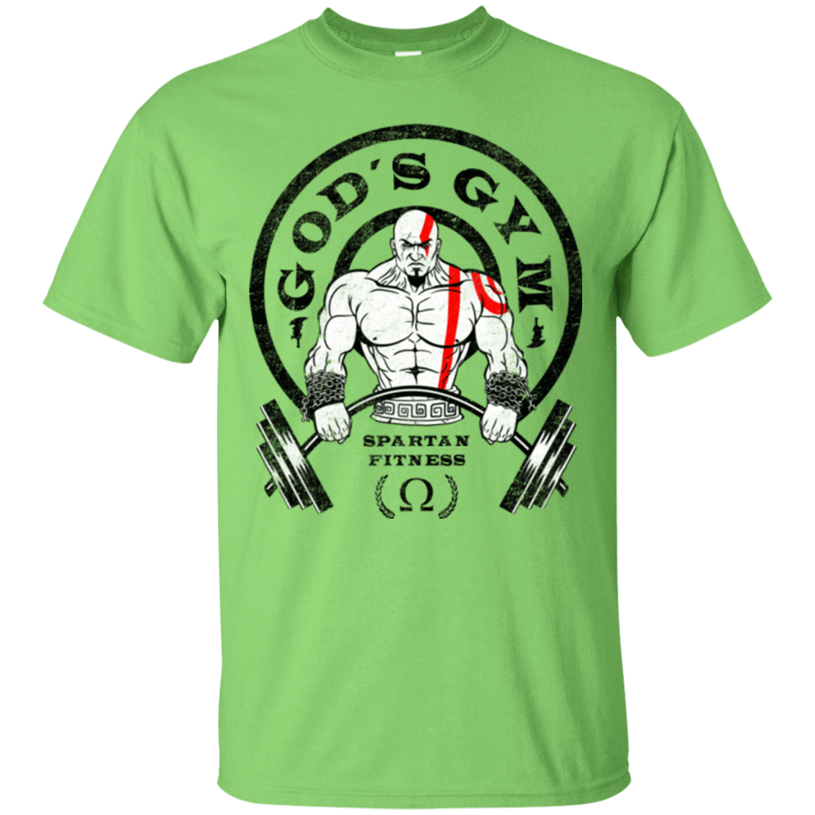 T-Shirts Lime / Small God's Gym T-Shirt