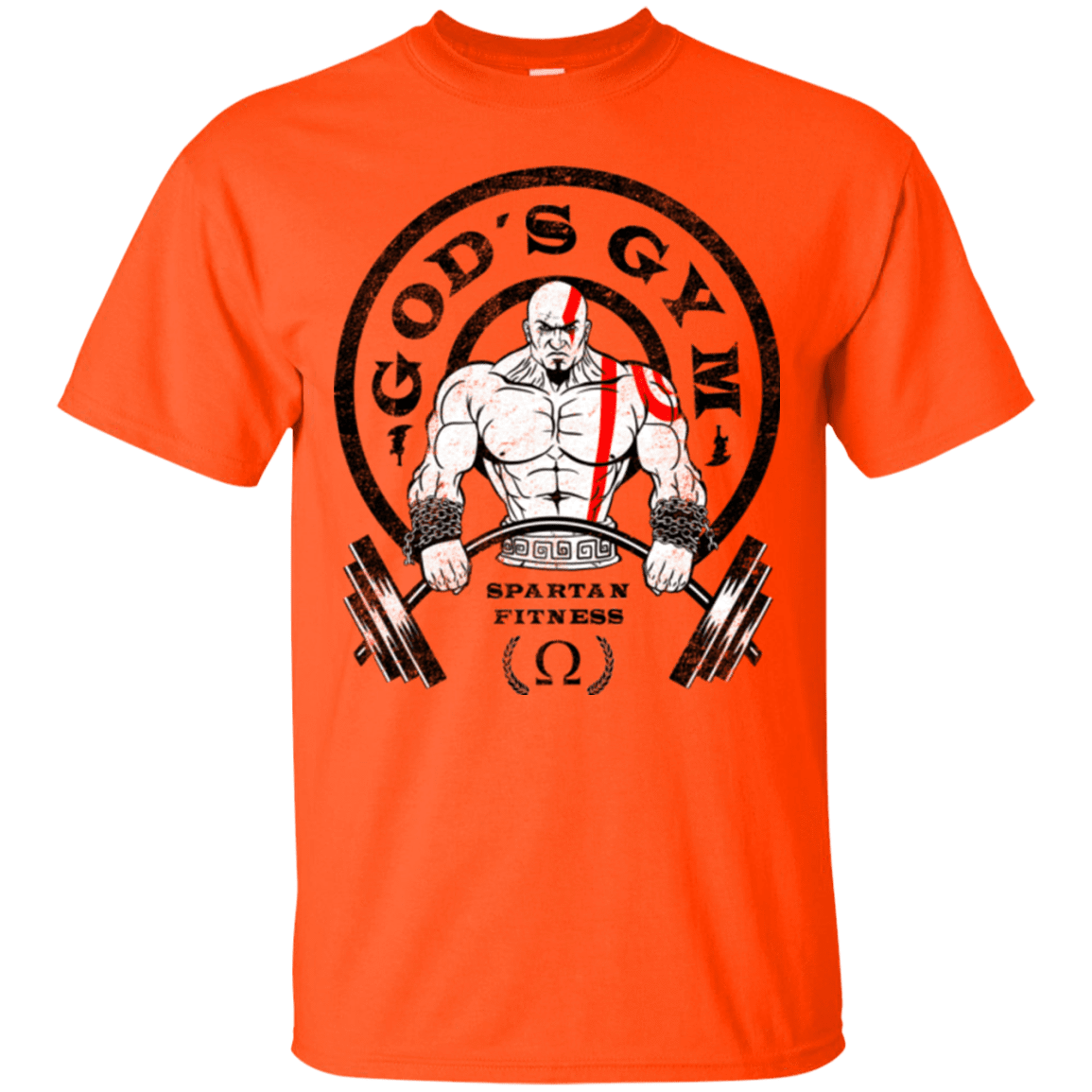 T-Shirts Orange / Small God's Gym T-Shirt