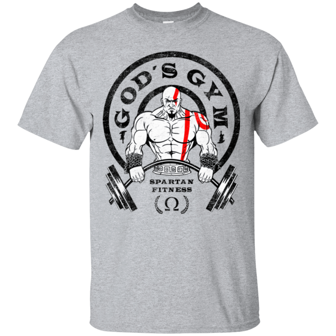 T-Shirts Sport Grey / Small God's Gym T-Shirt