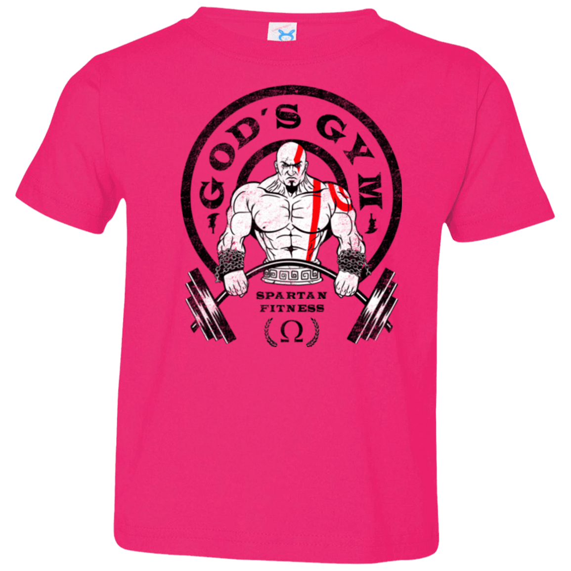 T-Shirts Hot Pink / 2T God's Gym Toddler Premium T-Shirt