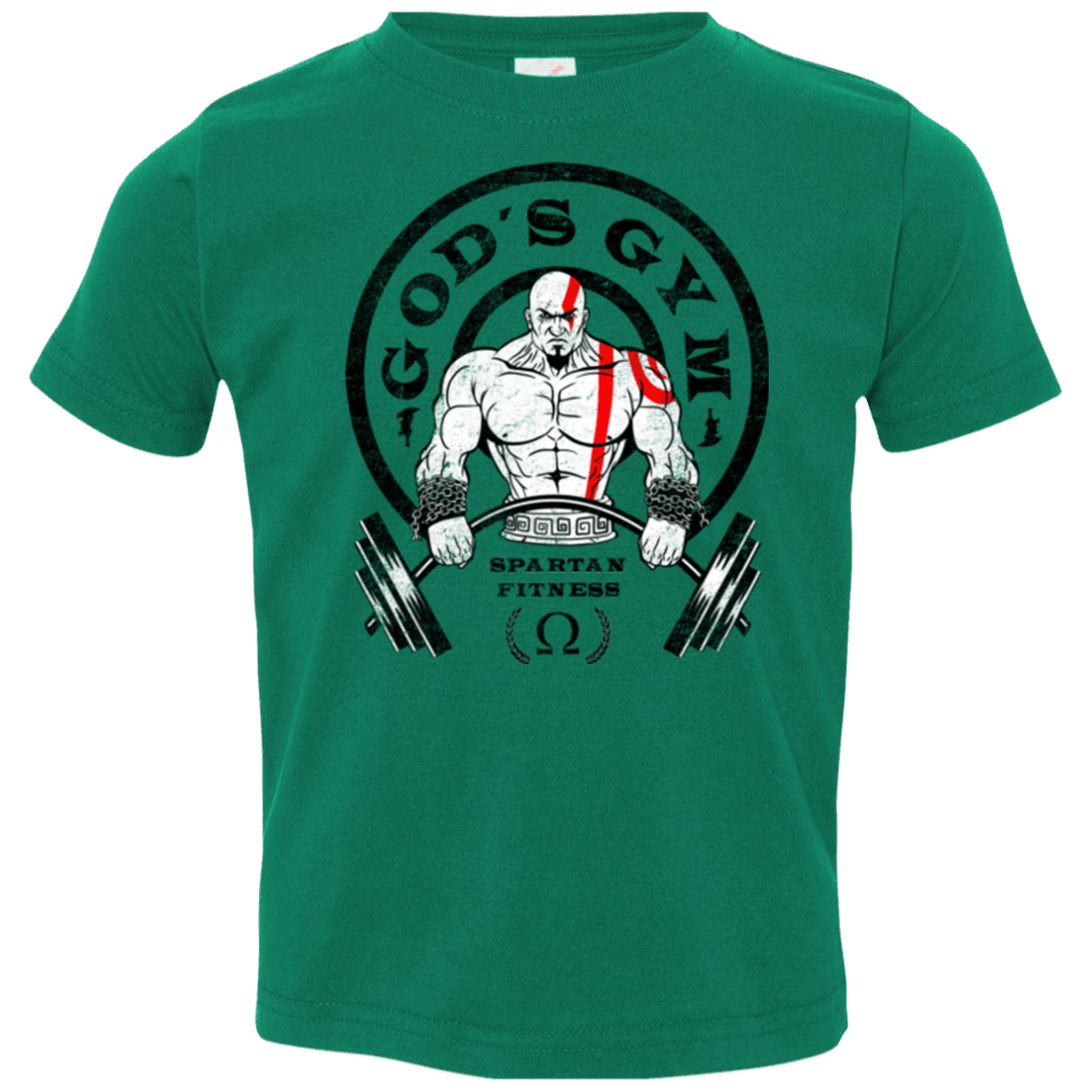 T-Shirts Kelly / 2T God's Gym Toddler Premium T-Shirt