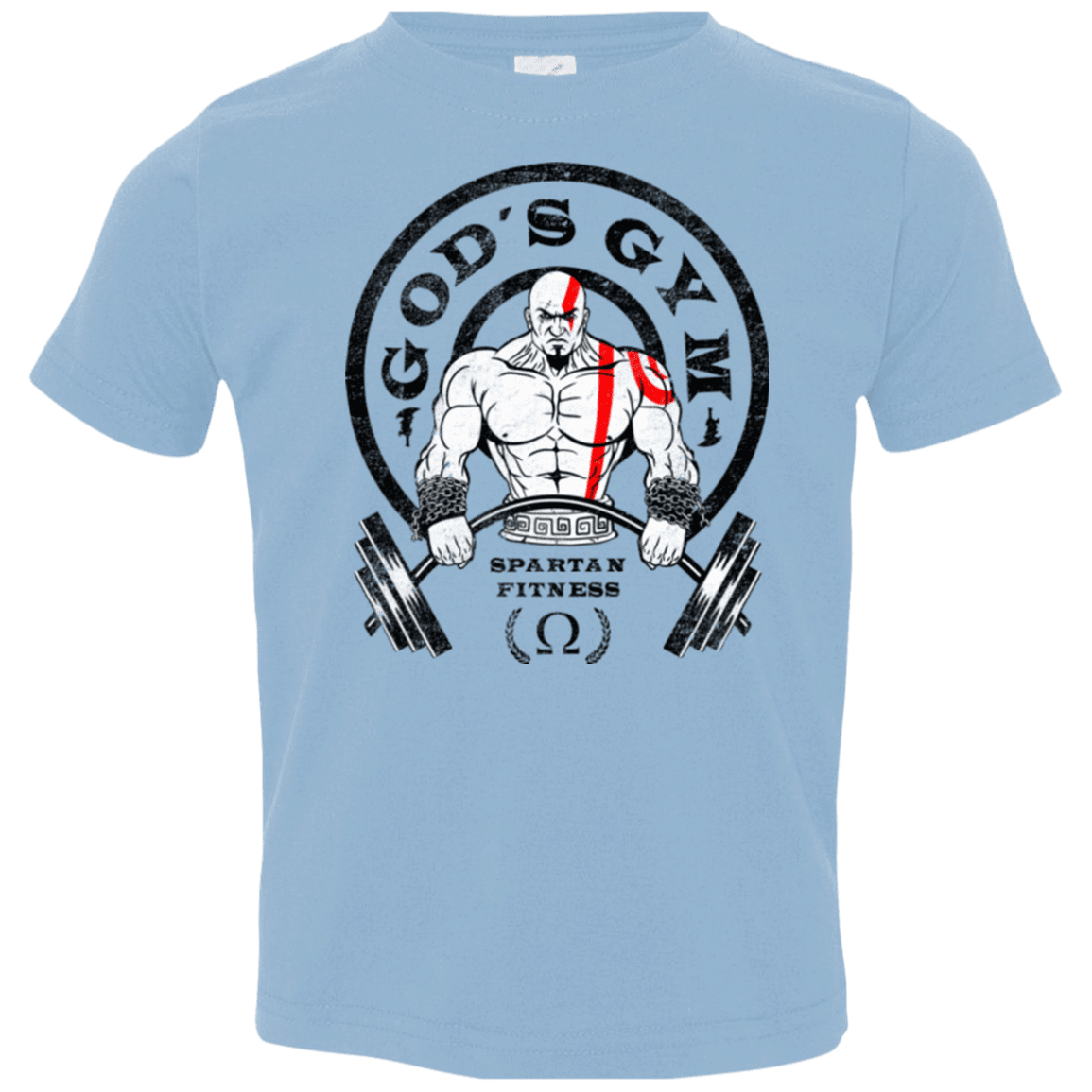 T-Shirts Light Blue / 2T God's Gym Toddler Premium T-Shirt