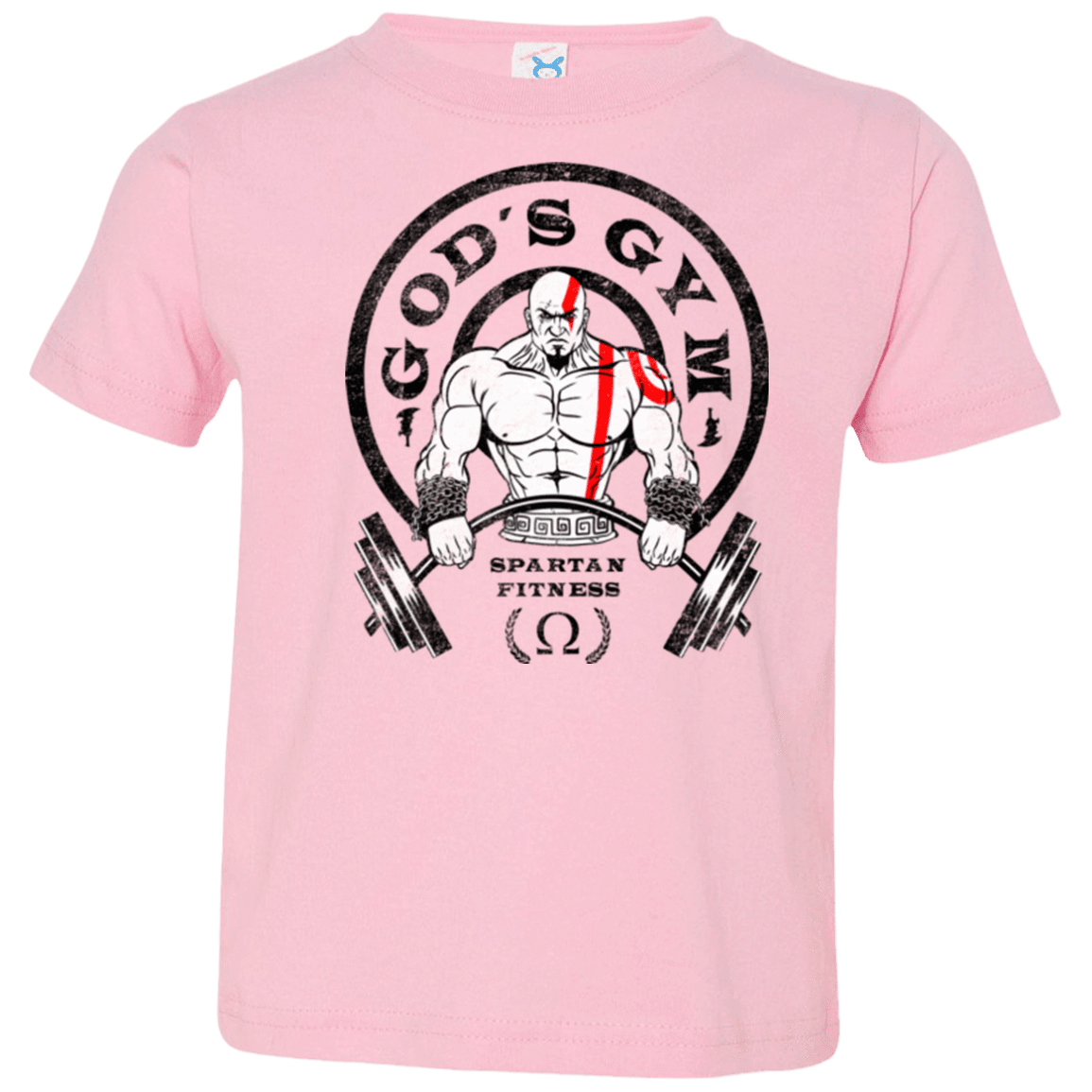 T-Shirts Pink / 2T God's Gym Toddler Premium T-Shirt