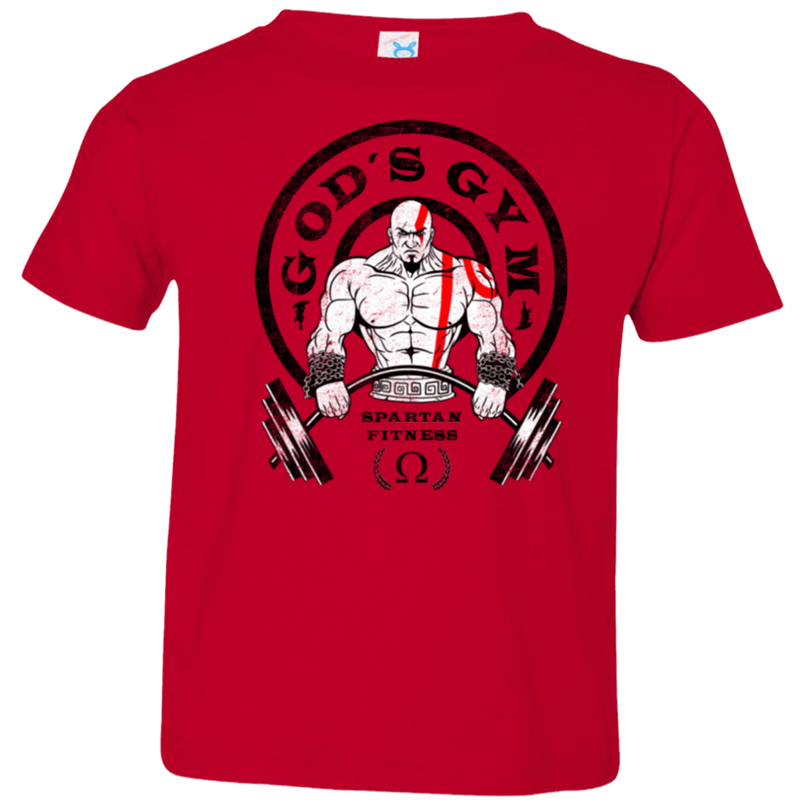 T-Shirts Red / 2T God's Gym Toddler Premium T-Shirt