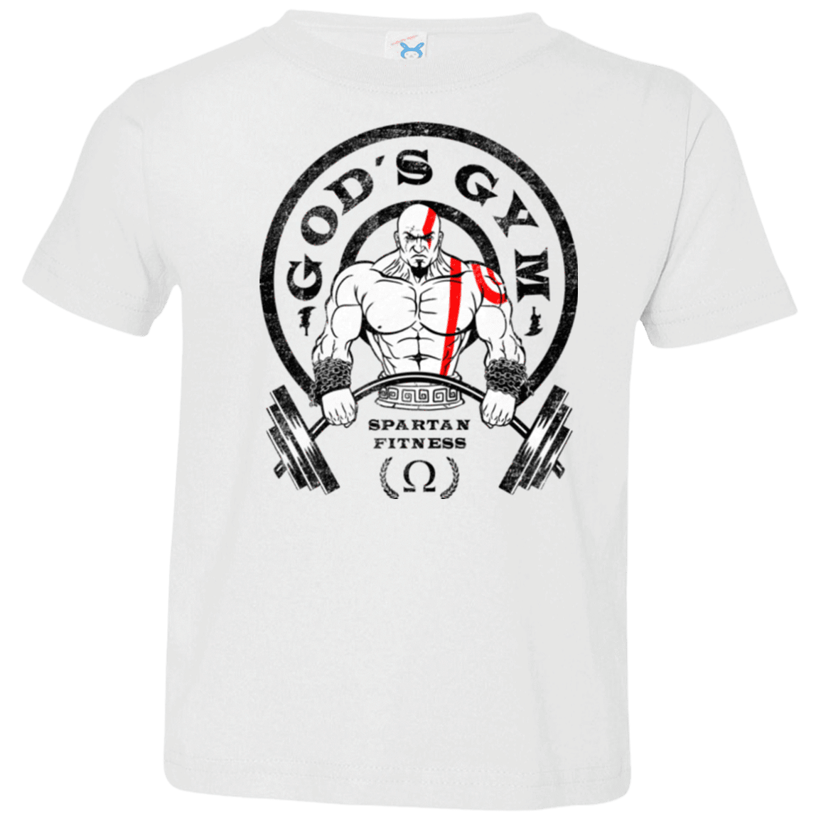 T-Shirts White / 2T God's Gym Toddler Premium T-Shirt