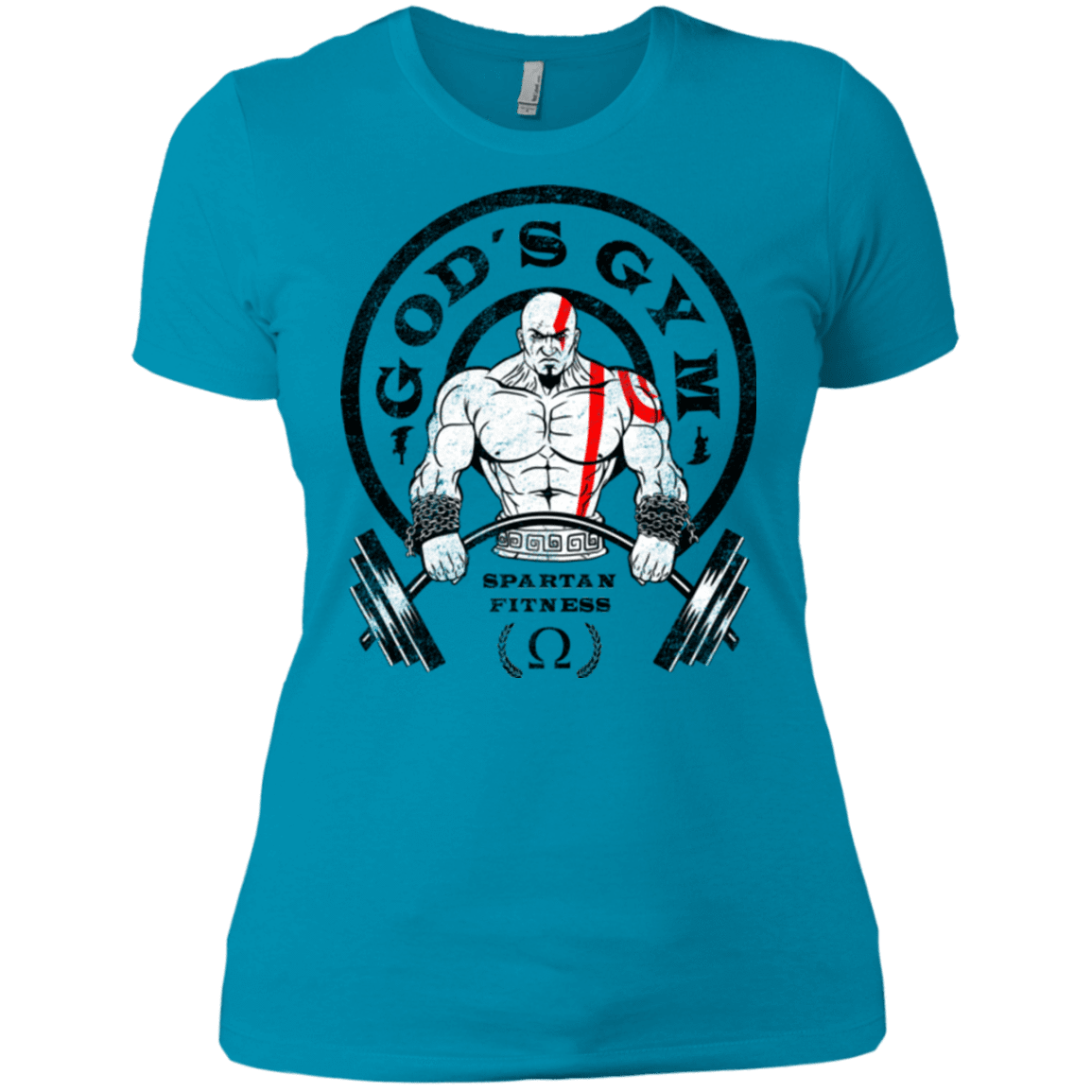 T-Shirts Turquoise / X-Small God's Gym Women's Premium T-Shirt