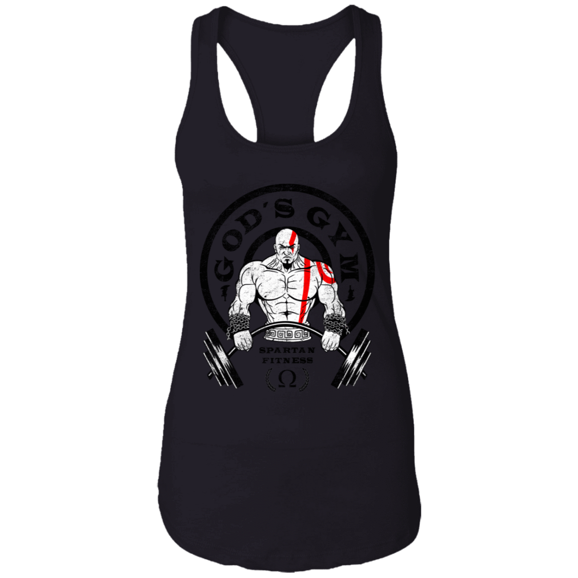 T-Shirts Black / X-Small God's Gym Women's Racerback Tank