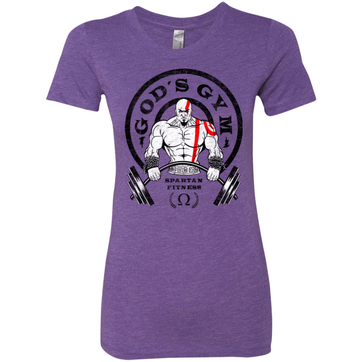 T-Shirts Purple Rush / Small God's Gym Women's Triblend T-Shirt