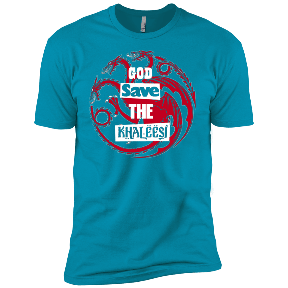 T-Shirts Turquoise / YXS God save Boys Premium T-Shirt