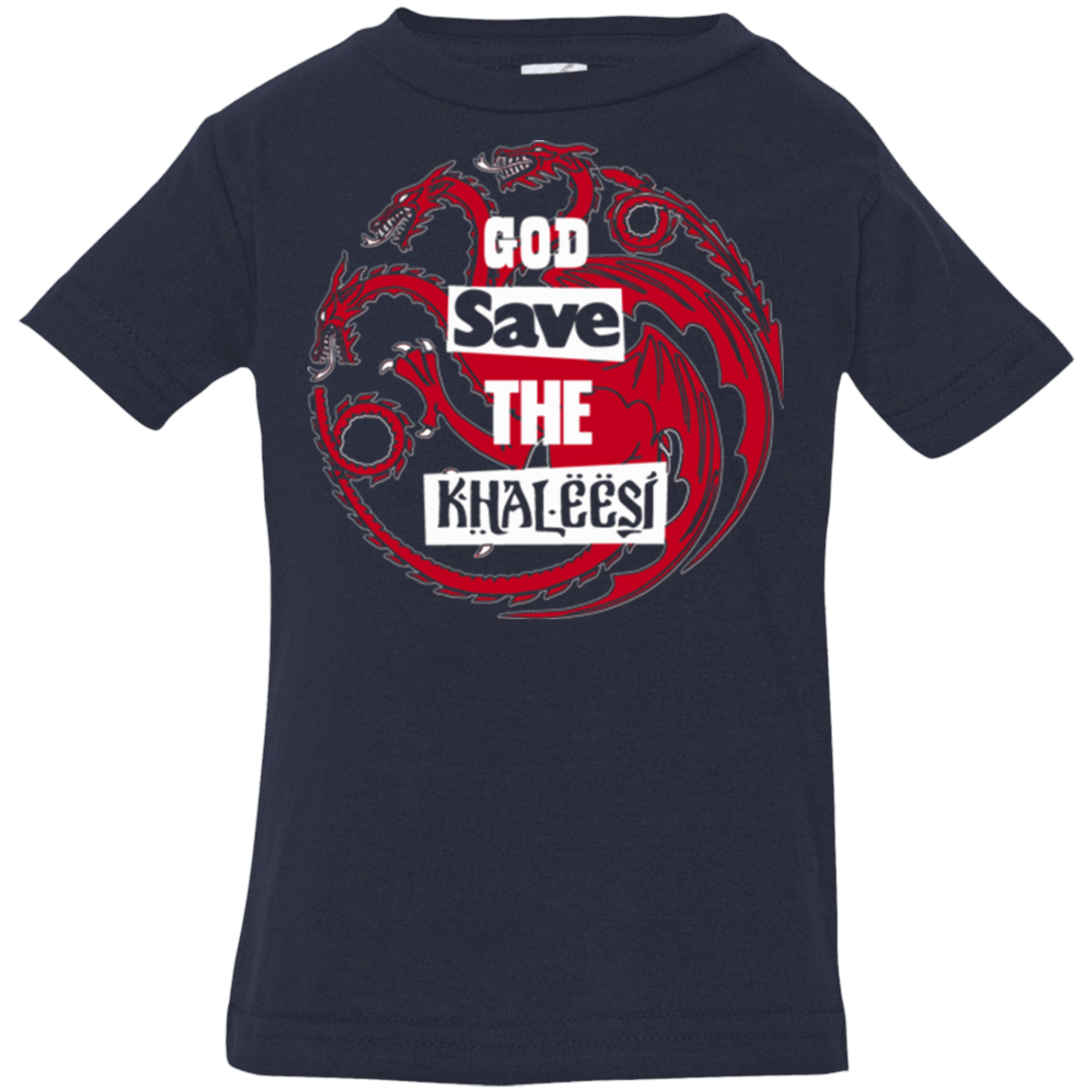 T-Shirts Navy / 6 Months God save Infant Premium T-Shirt