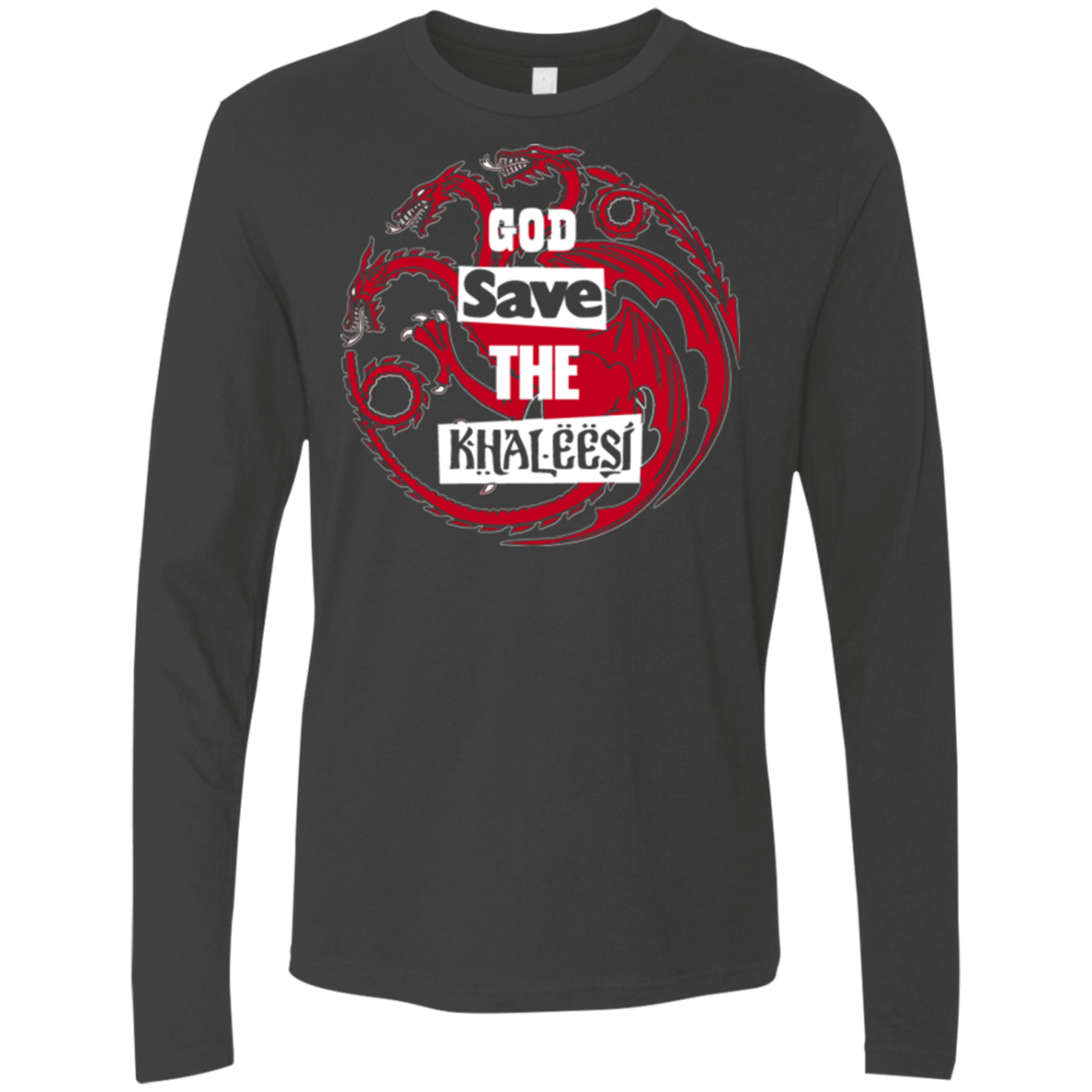 T-Shirts Heavy Metal / Small God save Men's Premium Long Sleeve