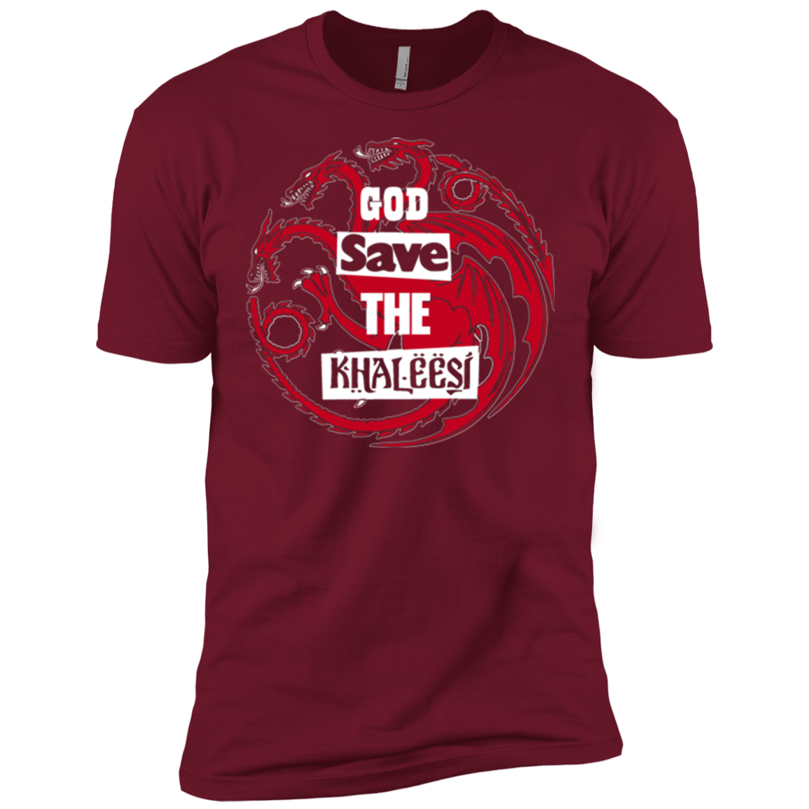 T-Shirts Cardinal / X-Small God save Men's Premium T-Shirt