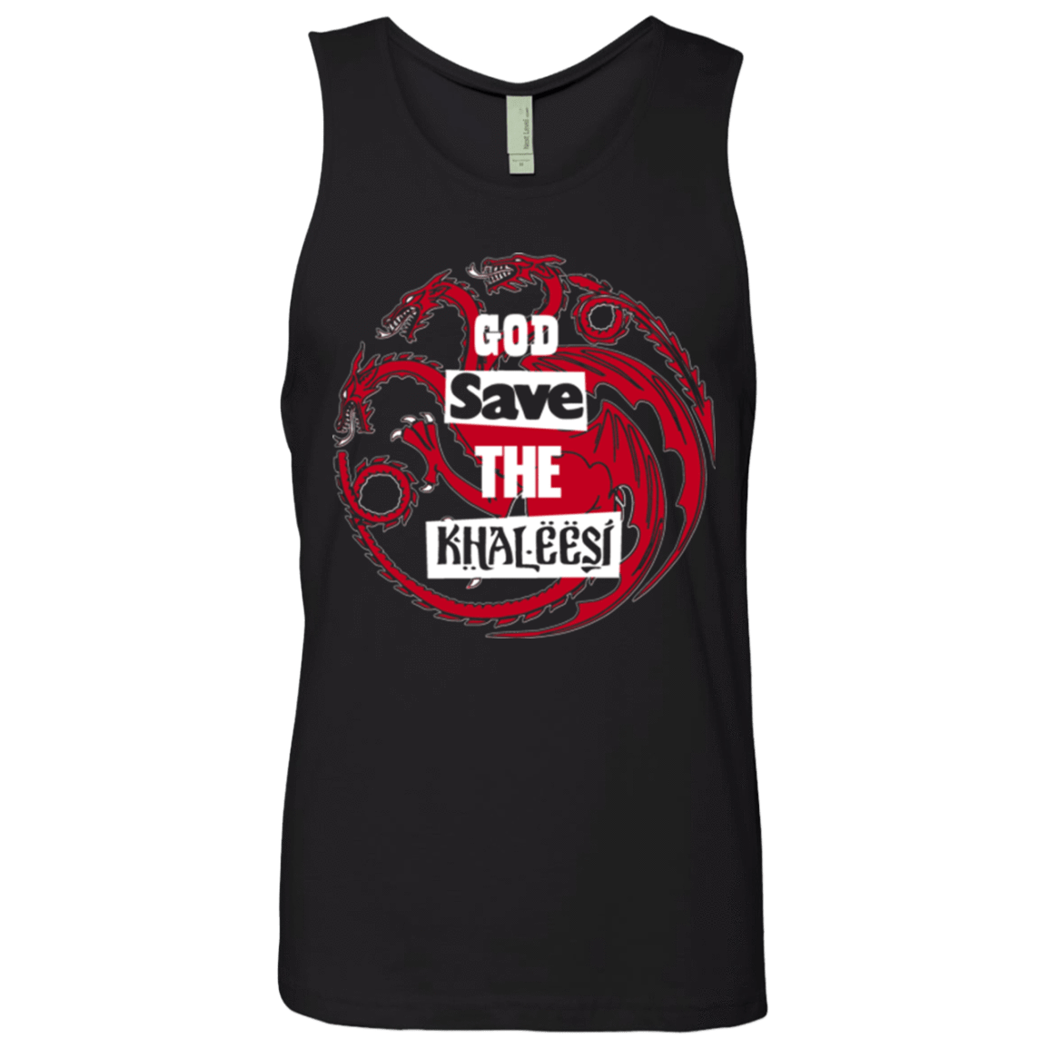 T-Shirts Black / Small God save Men's Premium Tank Top