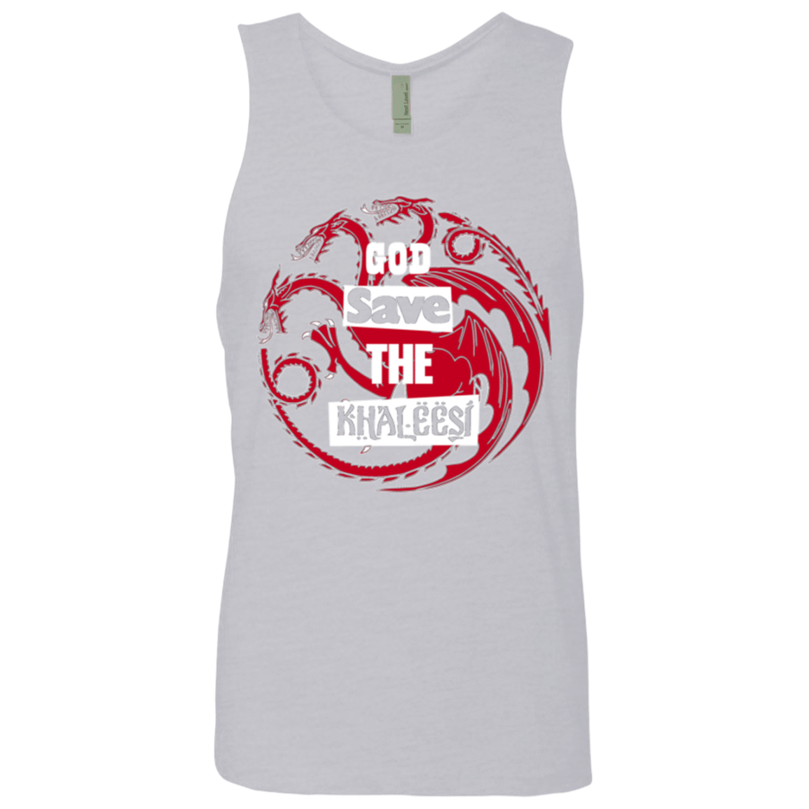 T-Shirts Heather Grey / Small God save Men's Premium Tank Top