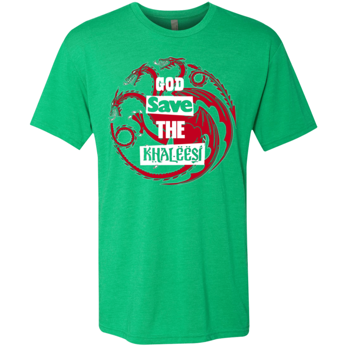 T-Shirts Envy / Small God save Men's Triblend T-Shirt