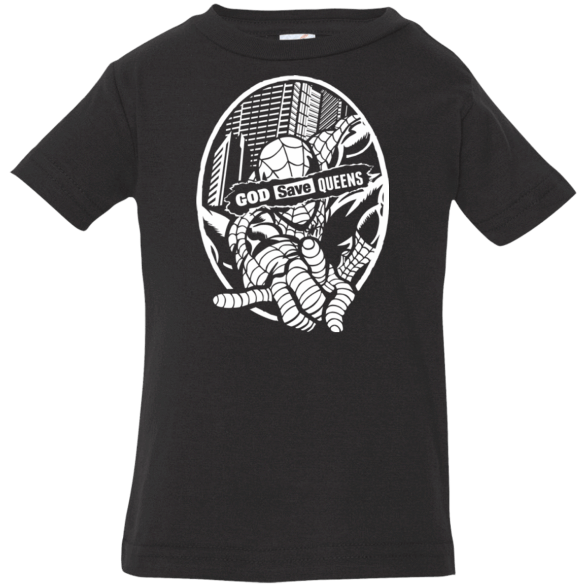 T-Shirts Black / 6 Months GOD SAVE QUEENS Infant Premium T-Shirt
