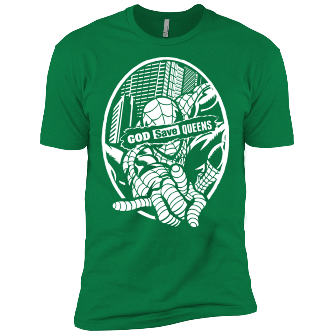 T-Shirts Kelly Green / X-Small GOD SAVE QUEENS Men's Premium T-Shirt