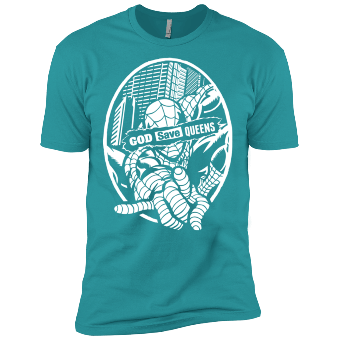 T-Shirts Tahiti Blue / X-Small GOD SAVE QUEENS Men's Premium T-Shirt