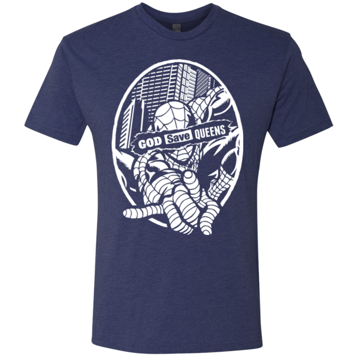 T-Shirts Vintage Navy / Small GOD SAVE QUEENS Men's Triblend T-Shirt