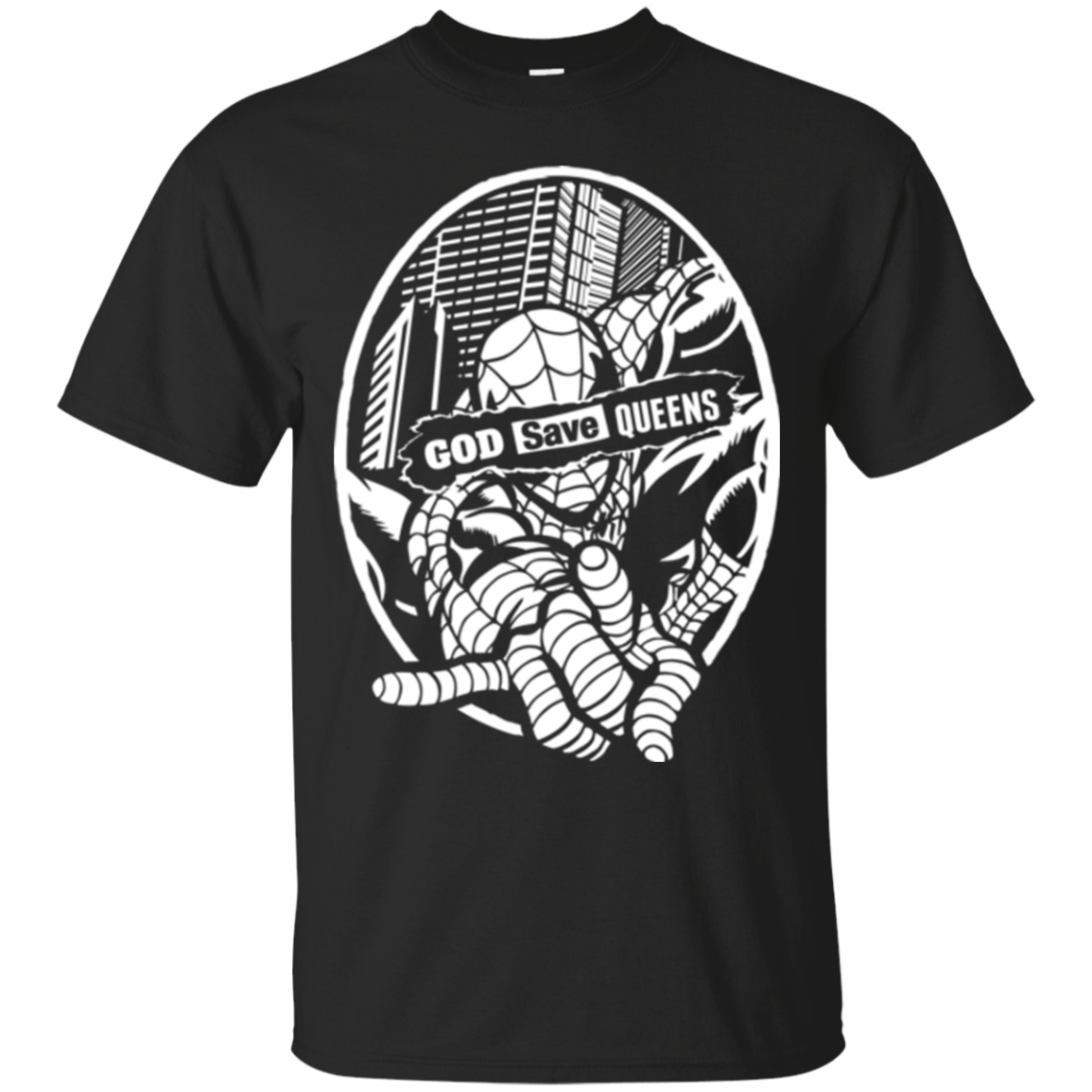 T-Shirts Black / Small GOD SAVE QUEENS T-Shirt