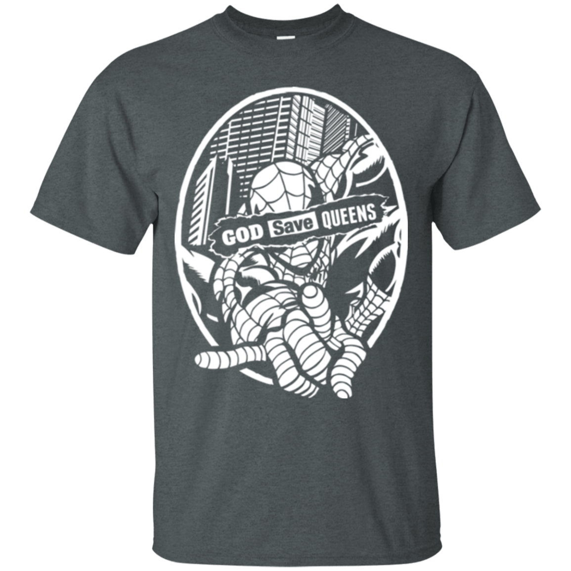 T-Shirts Dark Heather / Small GOD SAVE QUEENS T-Shirt