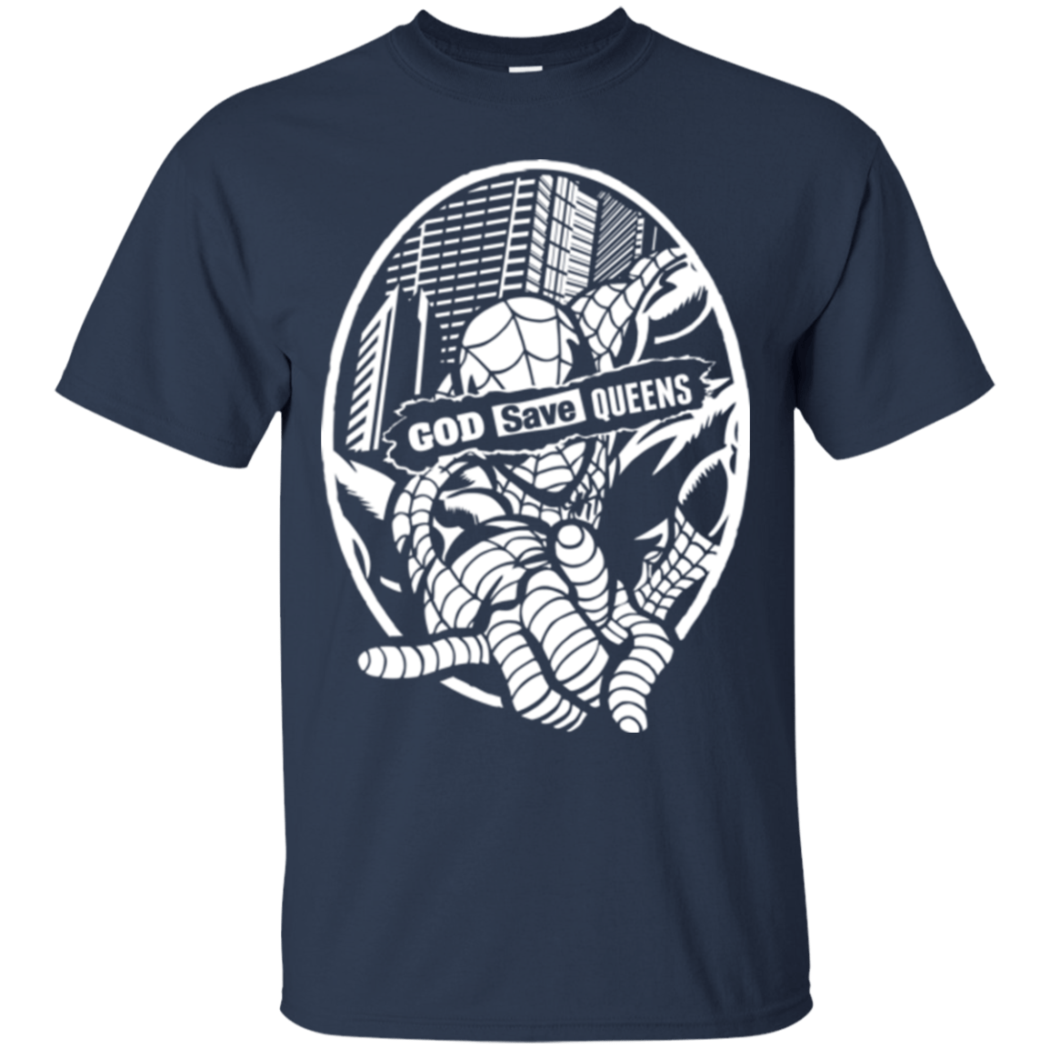 T-Shirts Navy / Small GOD SAVE QUEENS T-Shirt