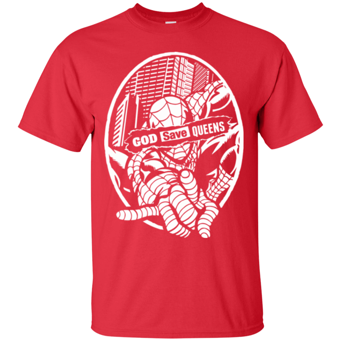T-Shirts Red / Small GOD SAVE QUEENS T-Shirt