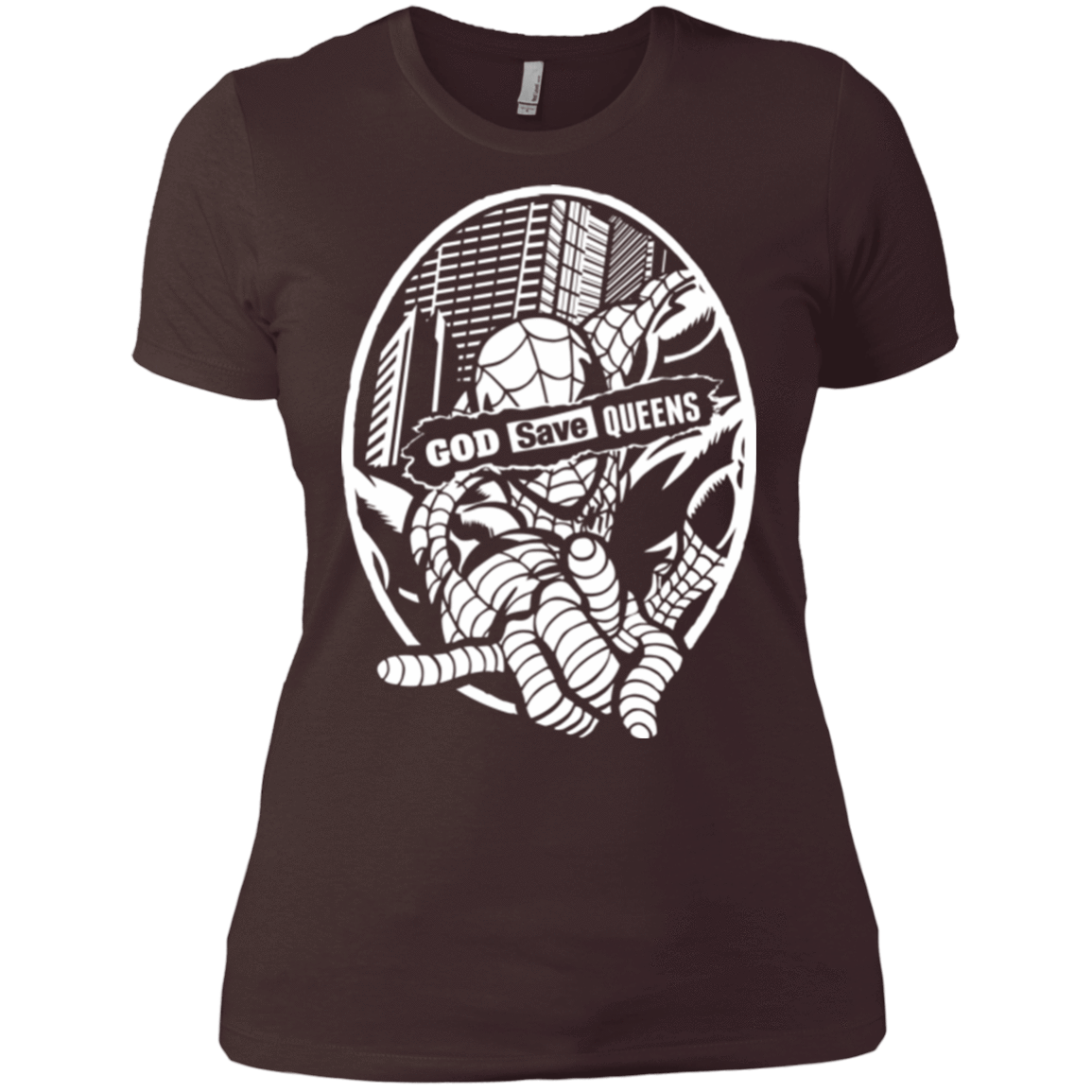 T-Shirts Dark Chocolate / X-Small GOD SAVE QUEENS Women's Premium T-Shirt