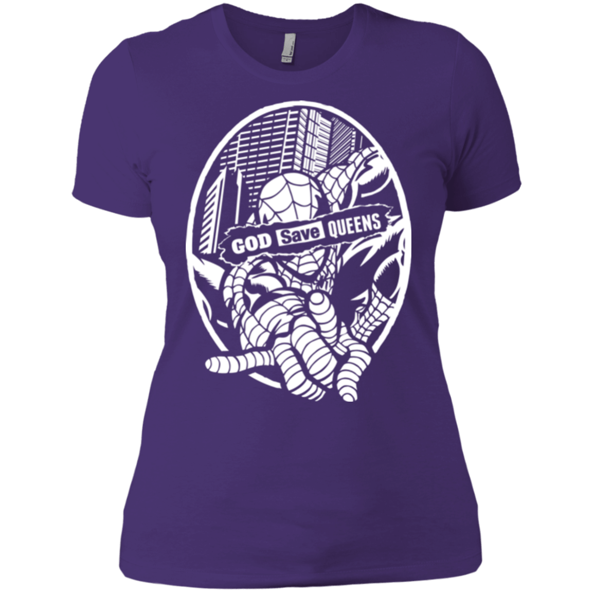 T-Shirts Purple Rush/ / X-Small GOD SAVE QUEENS Women's Premium T-Shirt