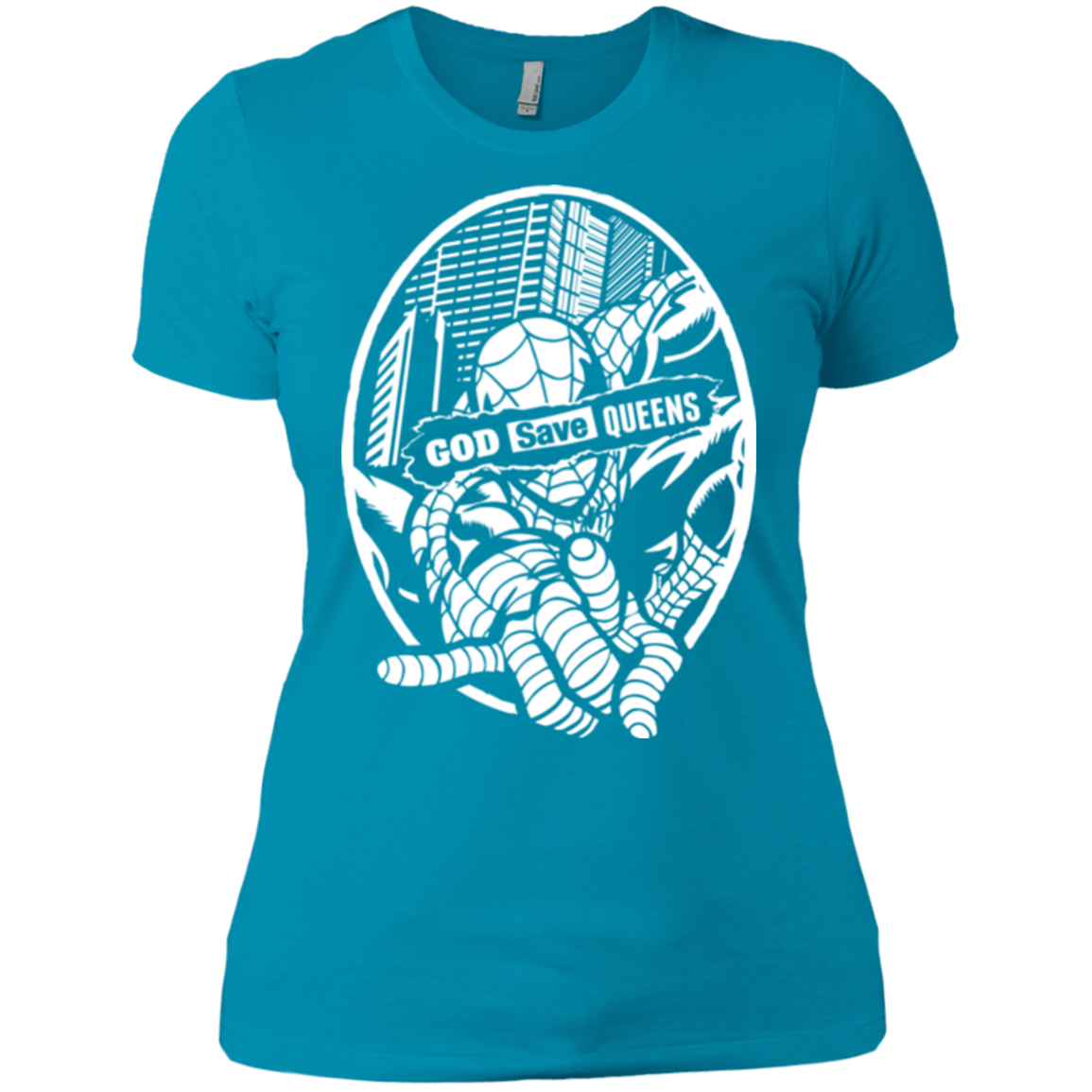 T-Shirts Turquoise / X-Small GOD SAVE QUEENS Women's Premium T-Shirt