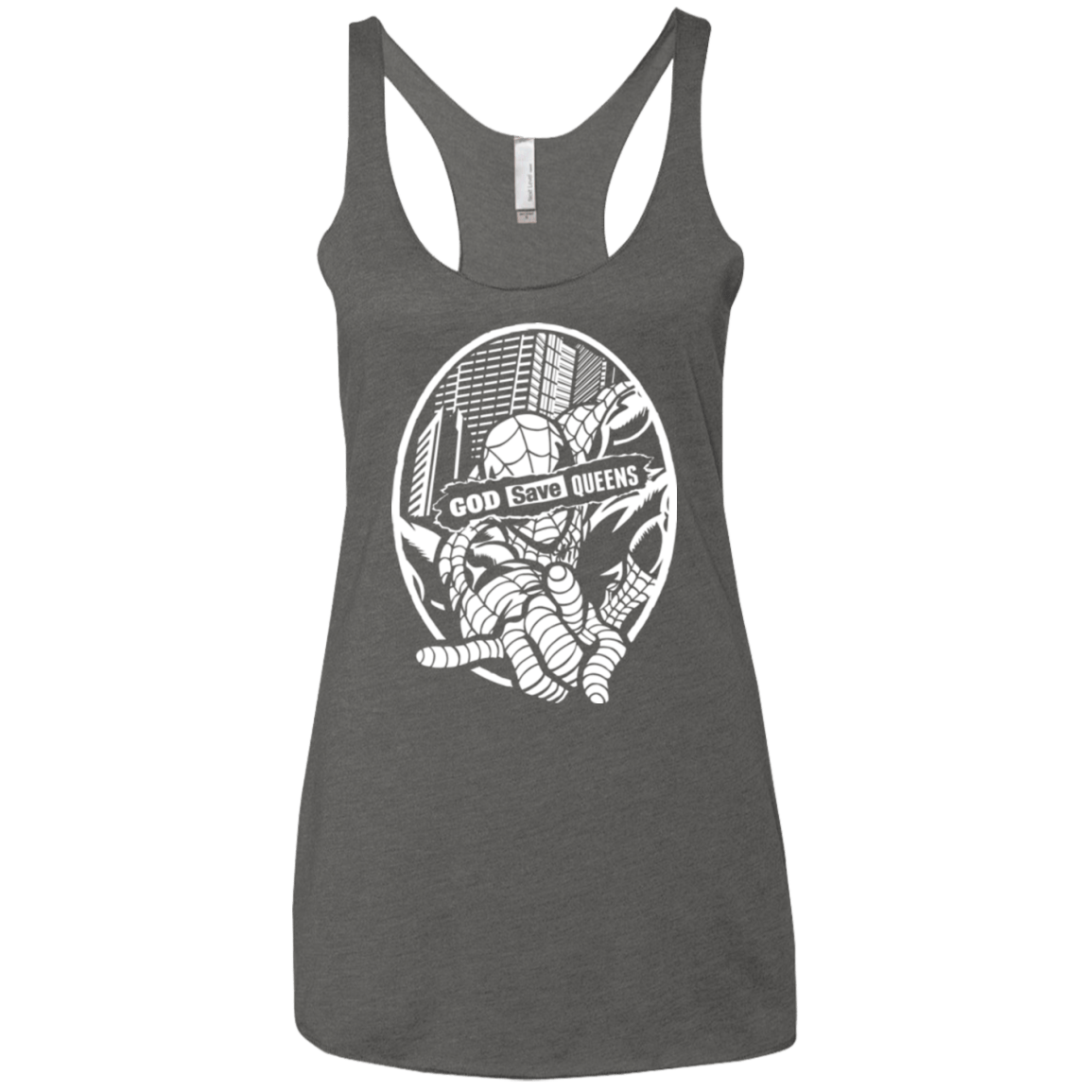 T-Shirts Premium Heather / X-Small GOD SAVE QUEENS Women's Triblend Racerback Tank