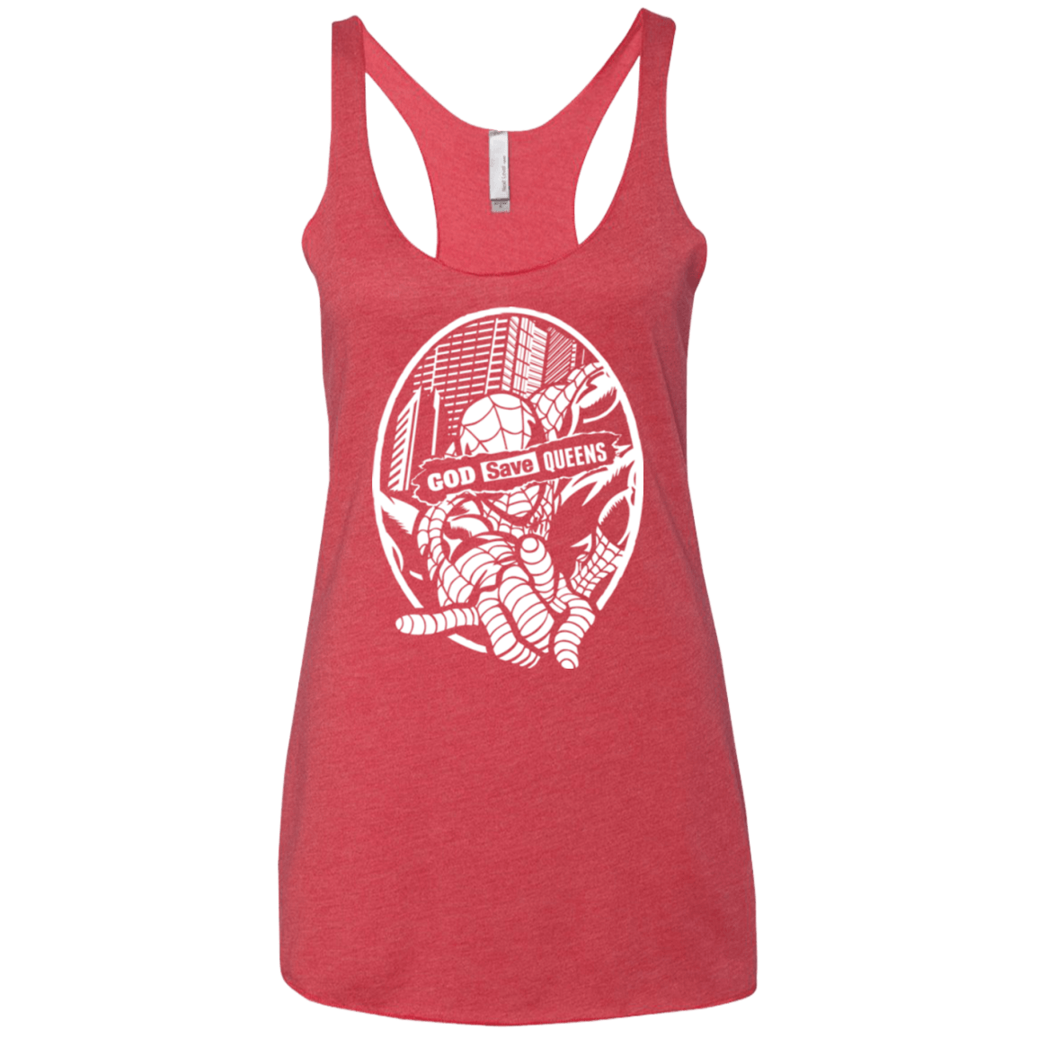 T-Shirts Vintage Red / X-Small GOD SAVE QUEENS Women's Triblend Racerback Tank