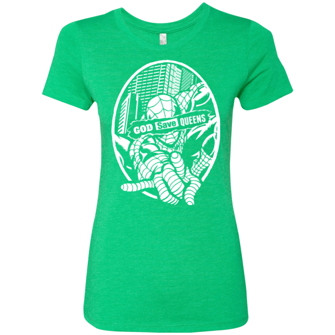 T-Shirts Envy / Small GOD SAVE QUEENS Women's Triblend T-Shirt