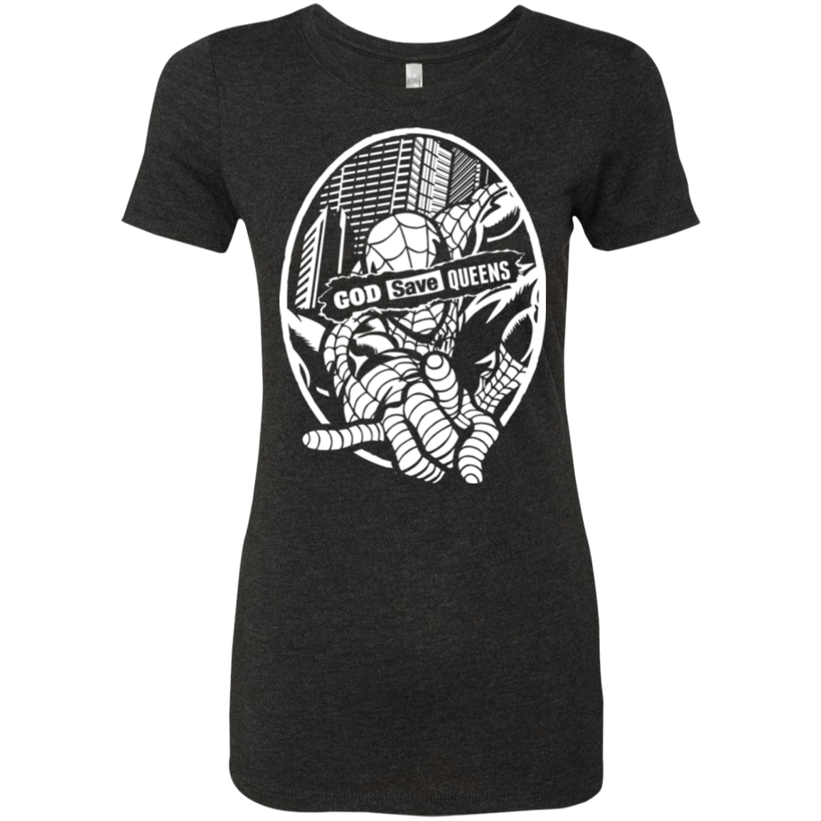 T-Shirts Vintage Black / Small GOD SAVE QUEENS Women's Triblend T-Shirt